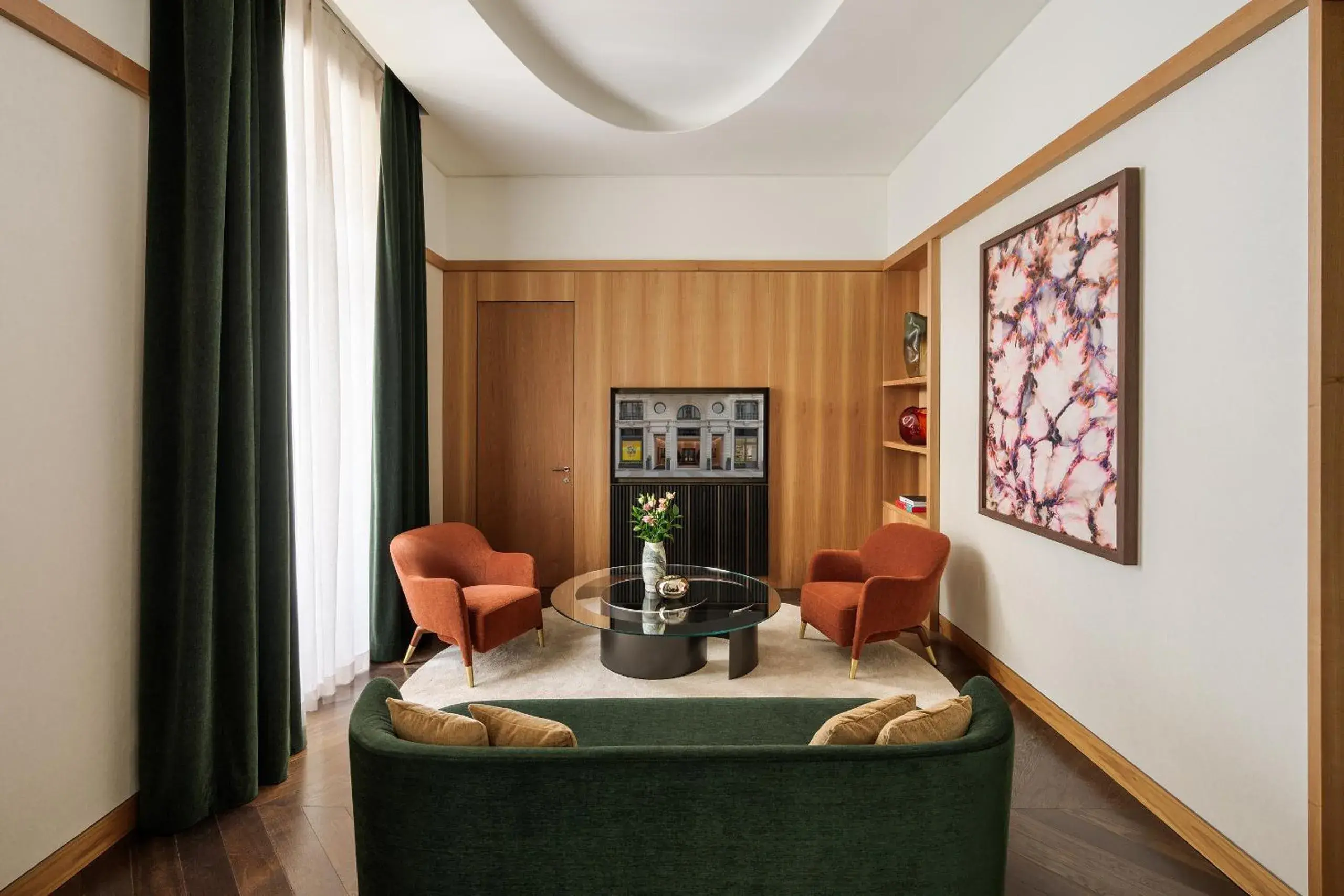 Living room in Park Hyatt Milano Living room in Park Hyatt Milano