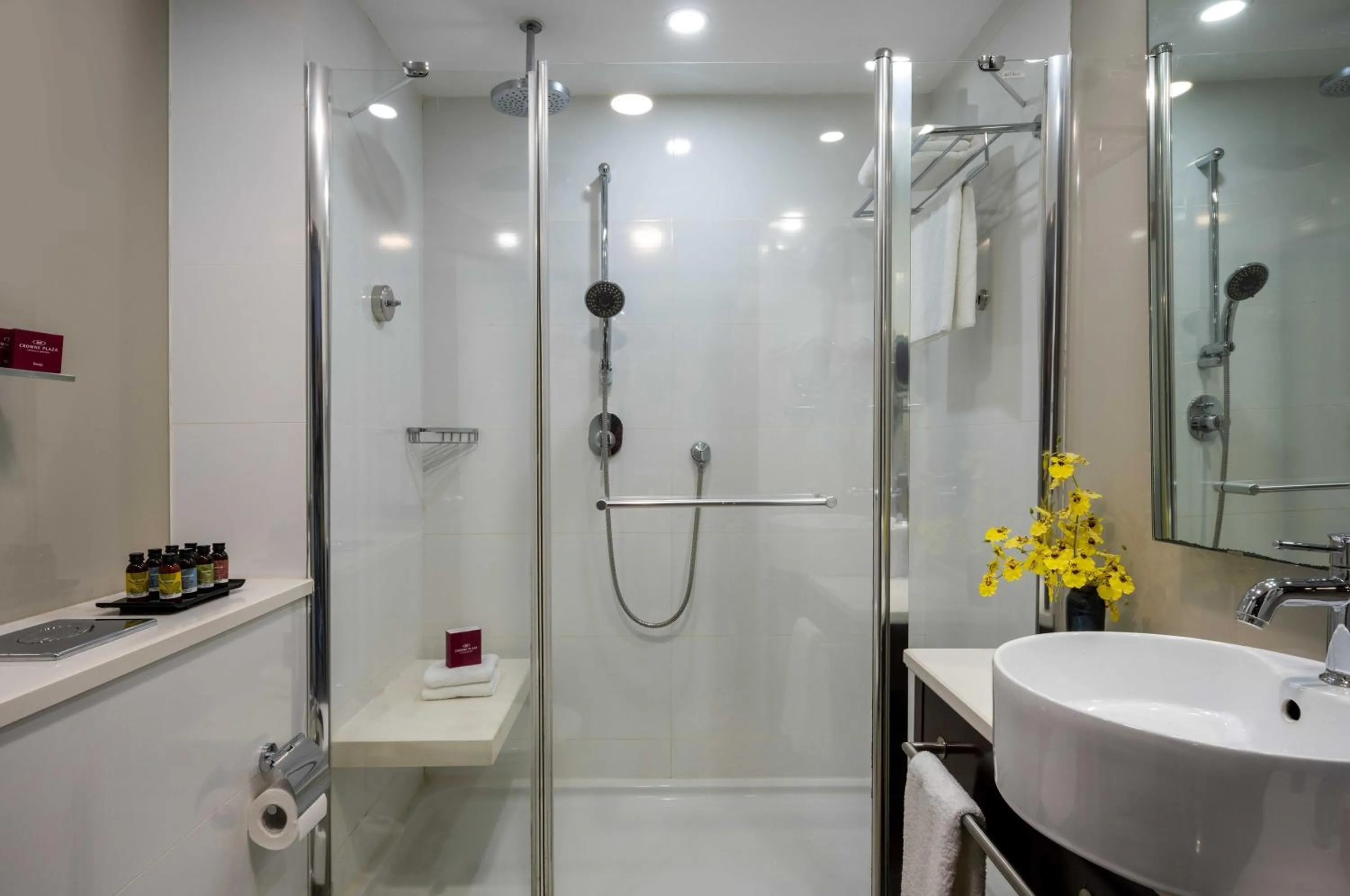 Bathroom in Crowne Plaza Tel Aviv Beach by IHG