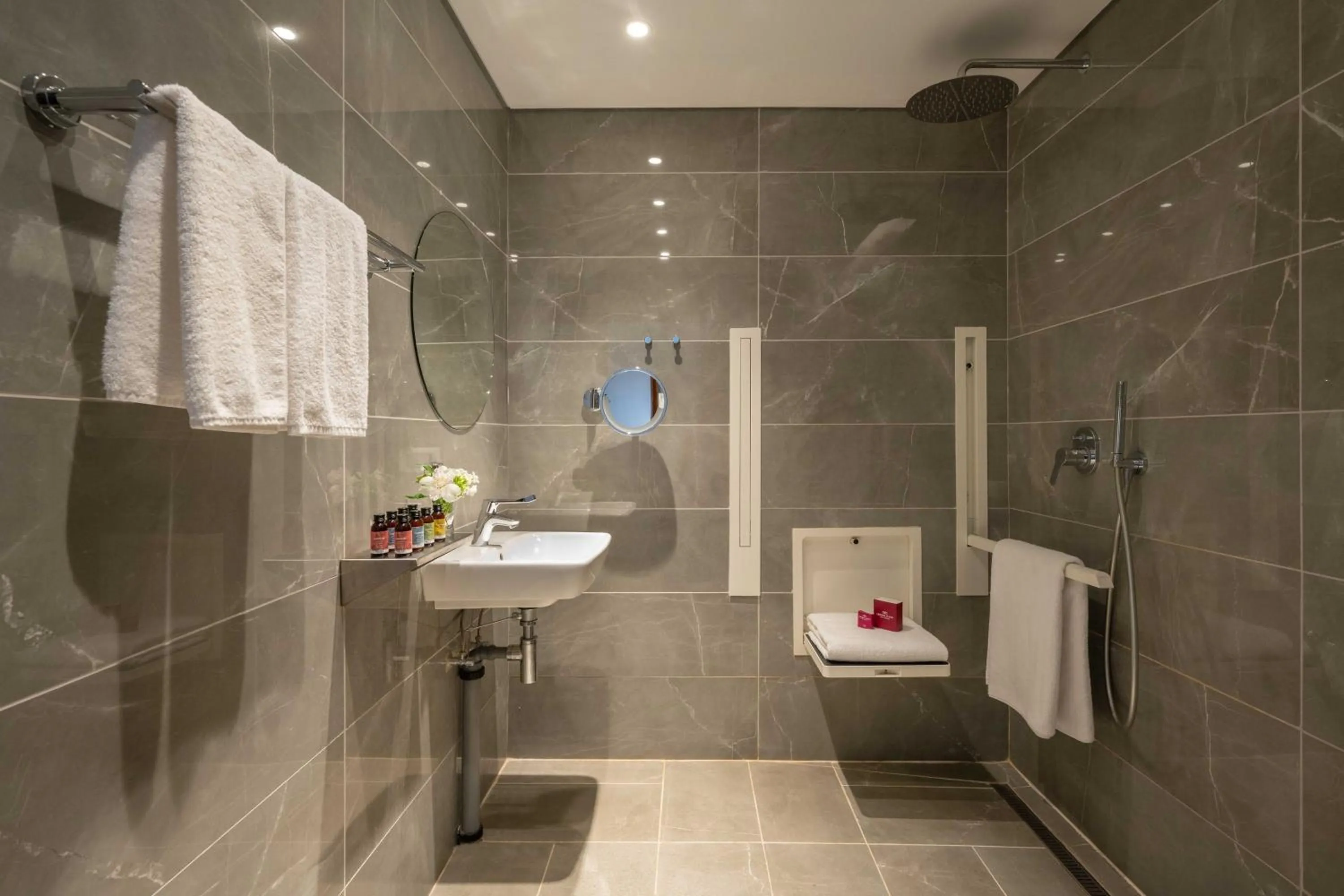 Bathroom in Crowne Plaza Tel Aviv Beach by IHG