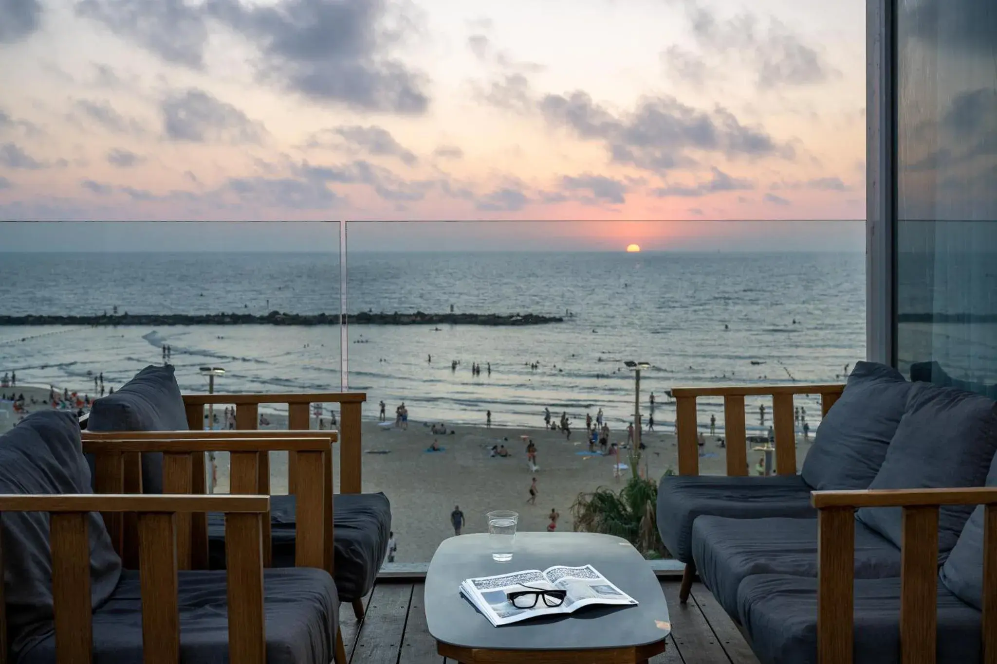 Property building in Crowne Plaza Tel Aviv Beach by IHG Property building in Crowne Plaza Tel Aviv Beach by IHG