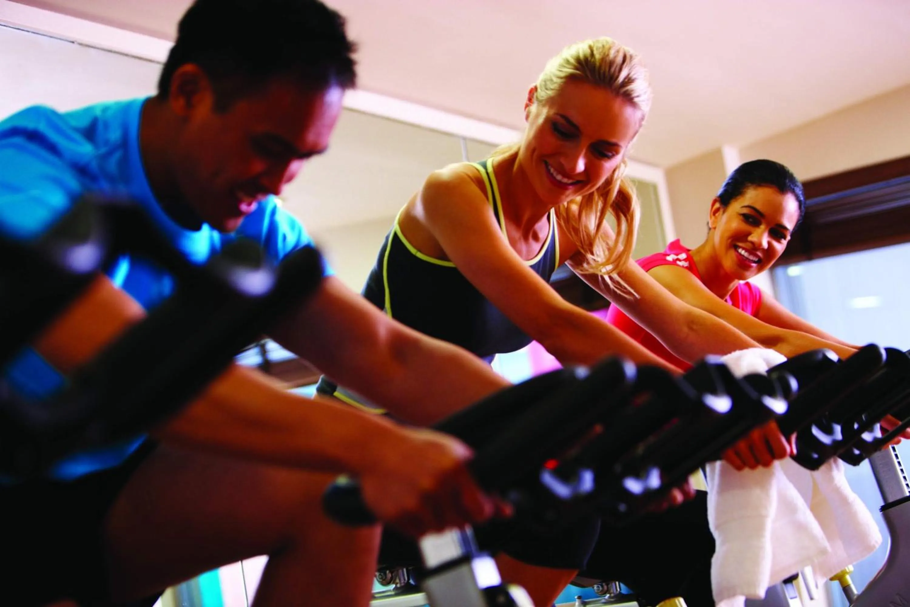 Fitness centre/facilities in Crowne Plaza Tel Aviv Beach by IHG