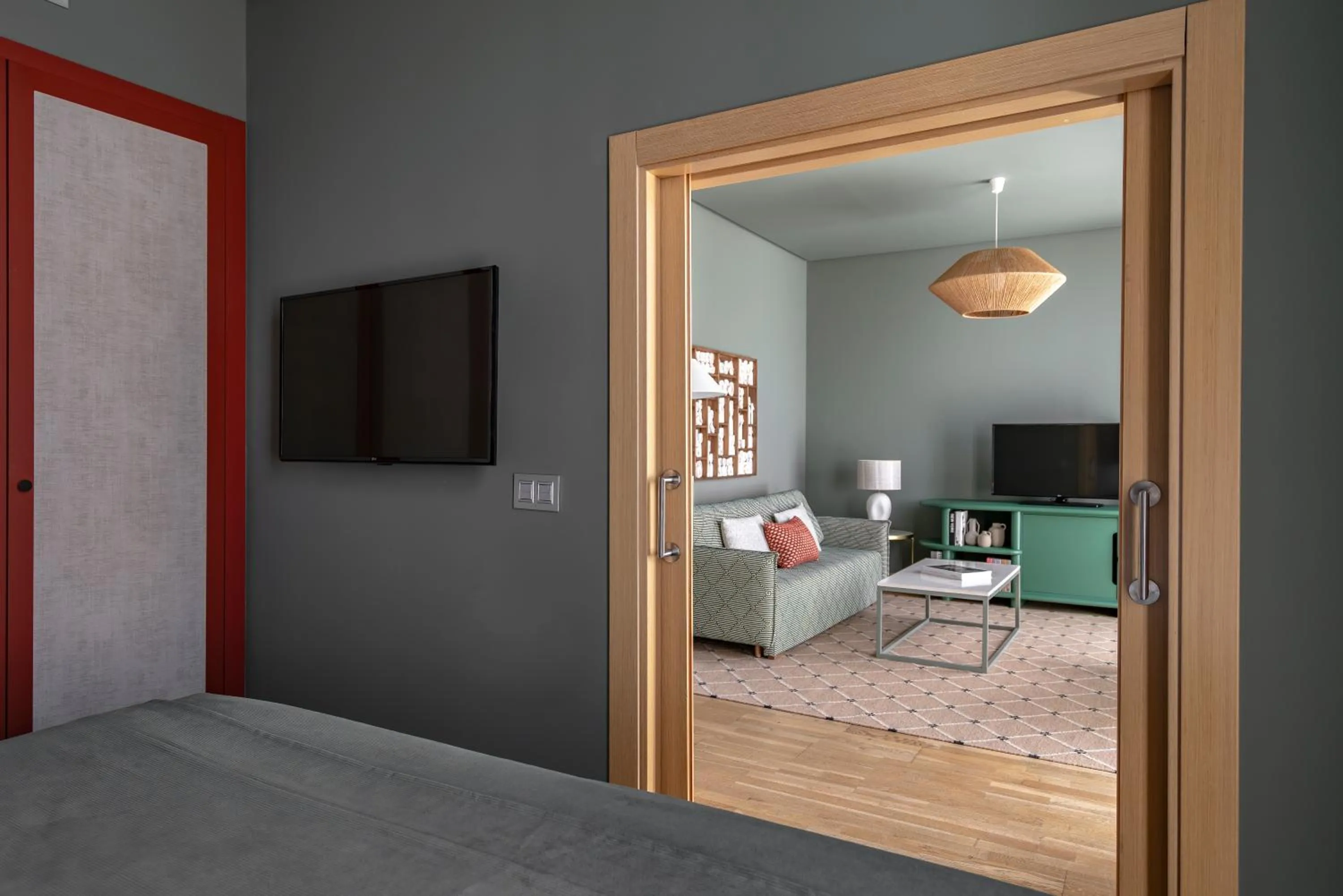 Living room, Bed in Vincci Selección Posada del Patio