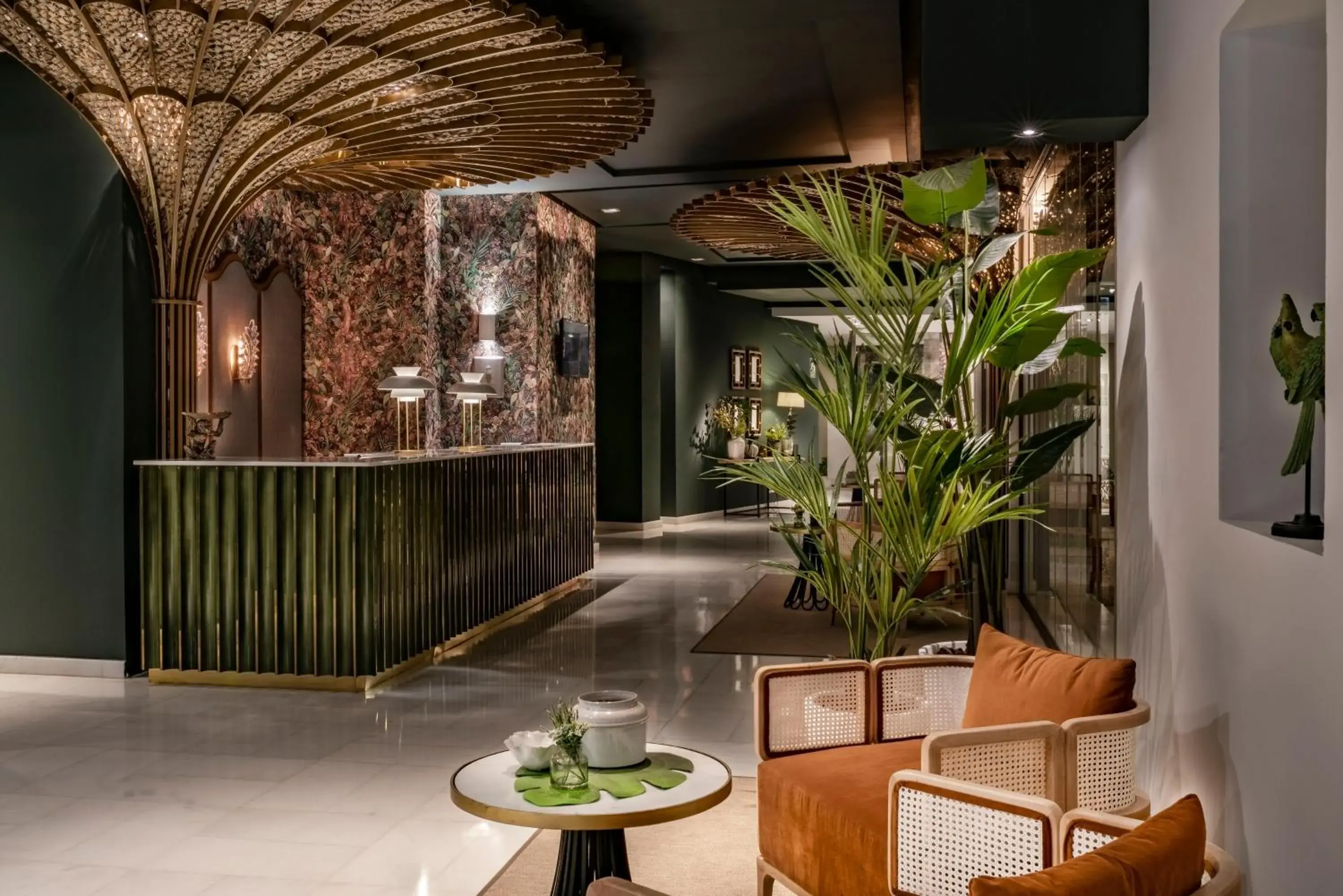 Lobby or reception in Vincci Selección Posada del Patio Lobby or reception in Vincci Selección Posada del Patio