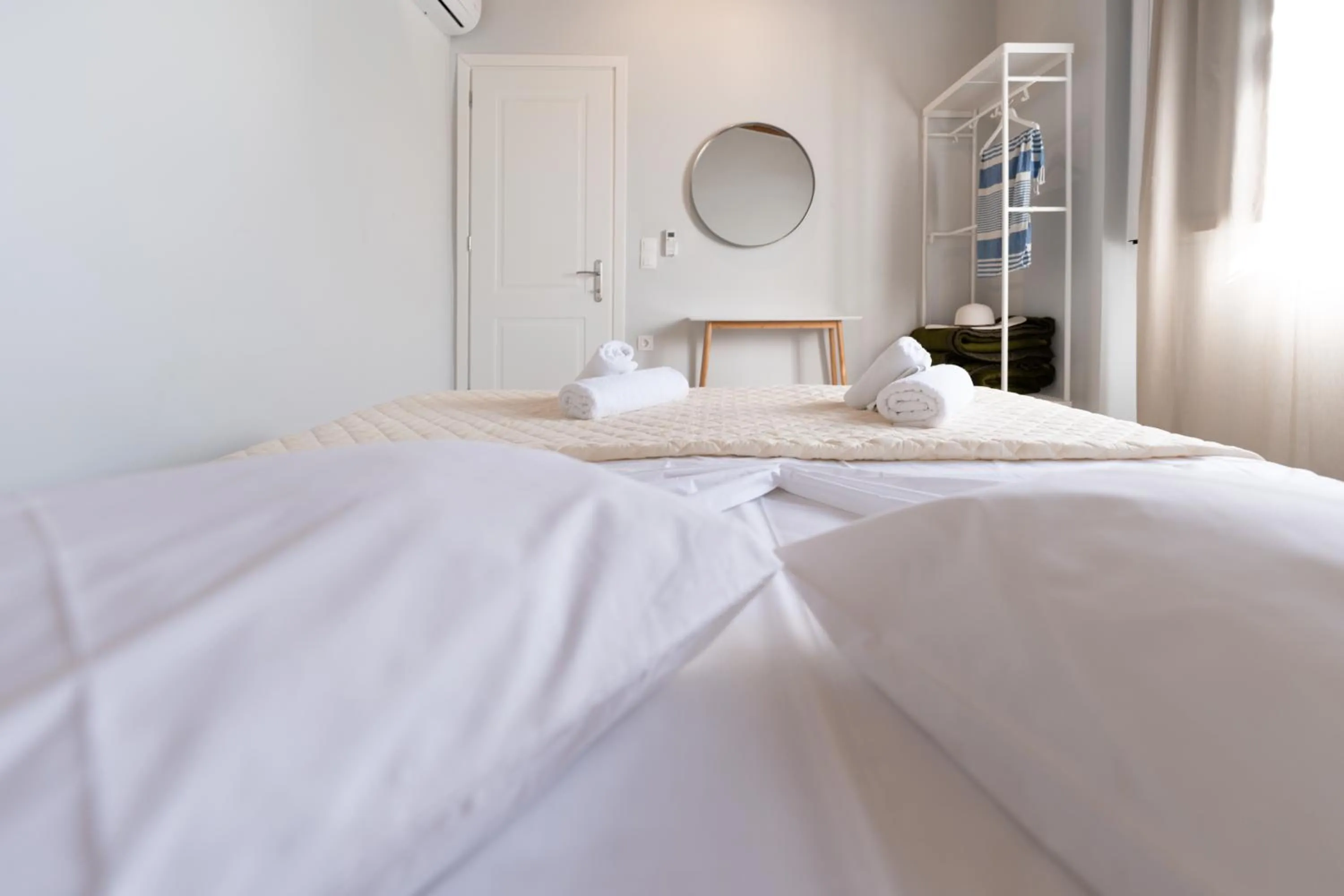 Bedroom, Bed in Folies Corfu Town Hotel Apartments