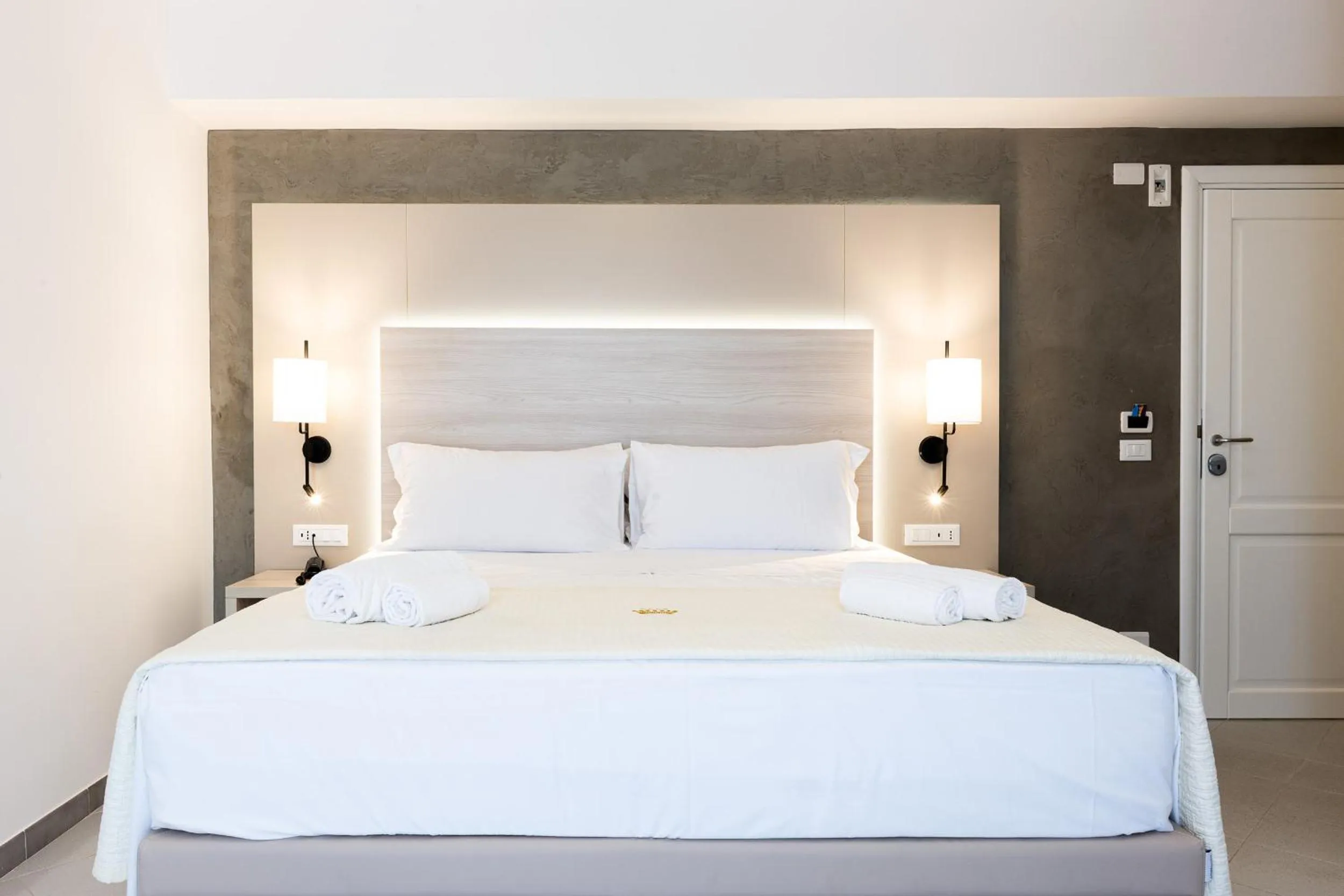 Bed in Hotel La Principessa