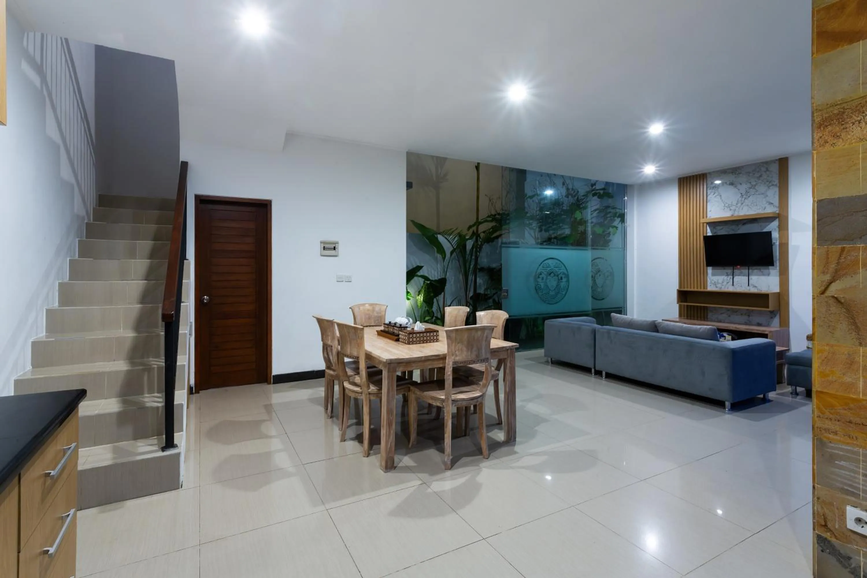 Living room in The Dewi Canggu Villa