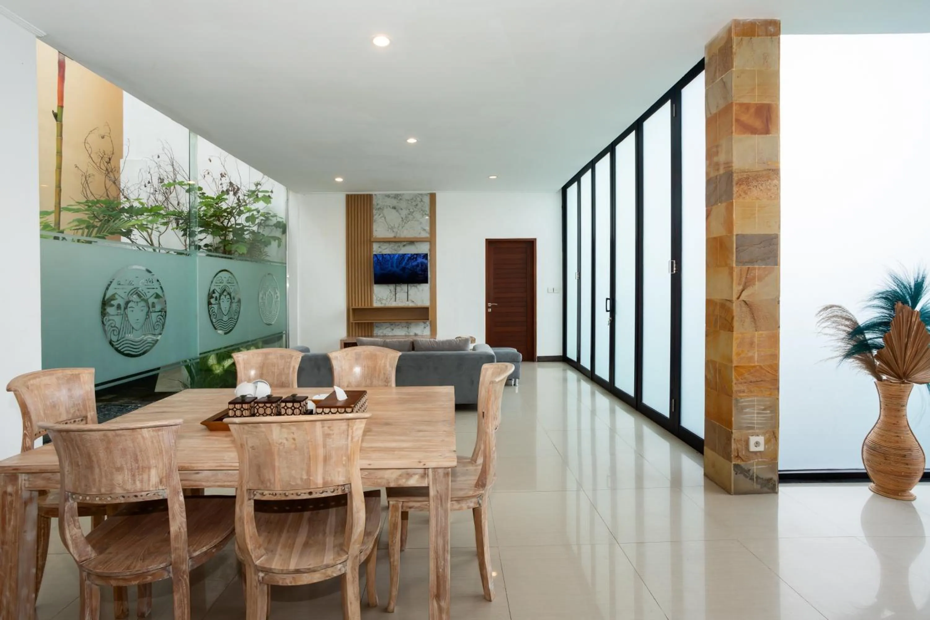 Living room in The Dewi Canggu Villa