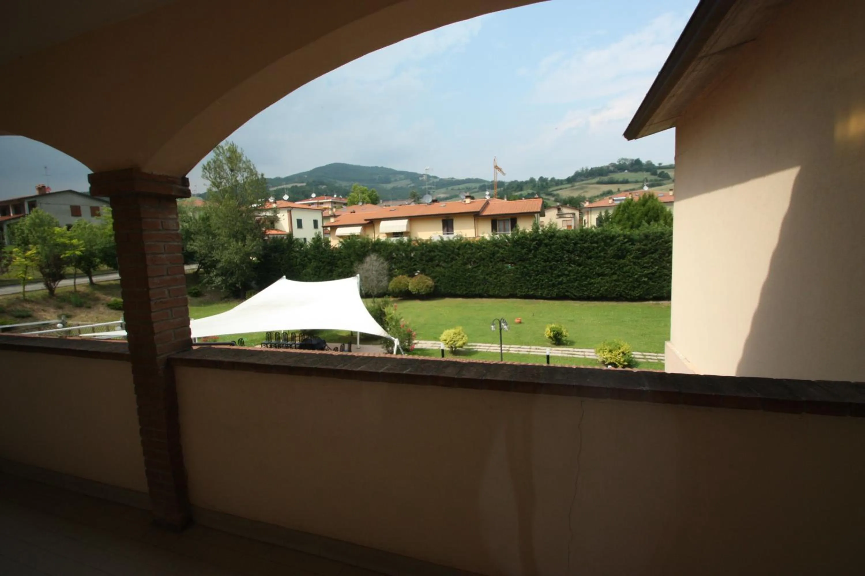 Balcony/Terrace in Albergo Della Roccia