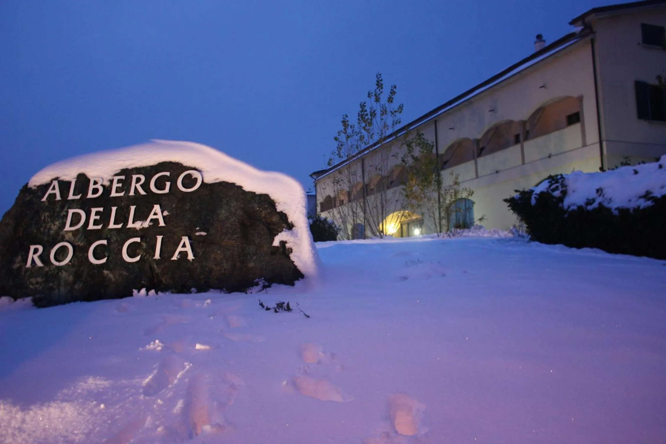 Property building in Albergo Della Roccia