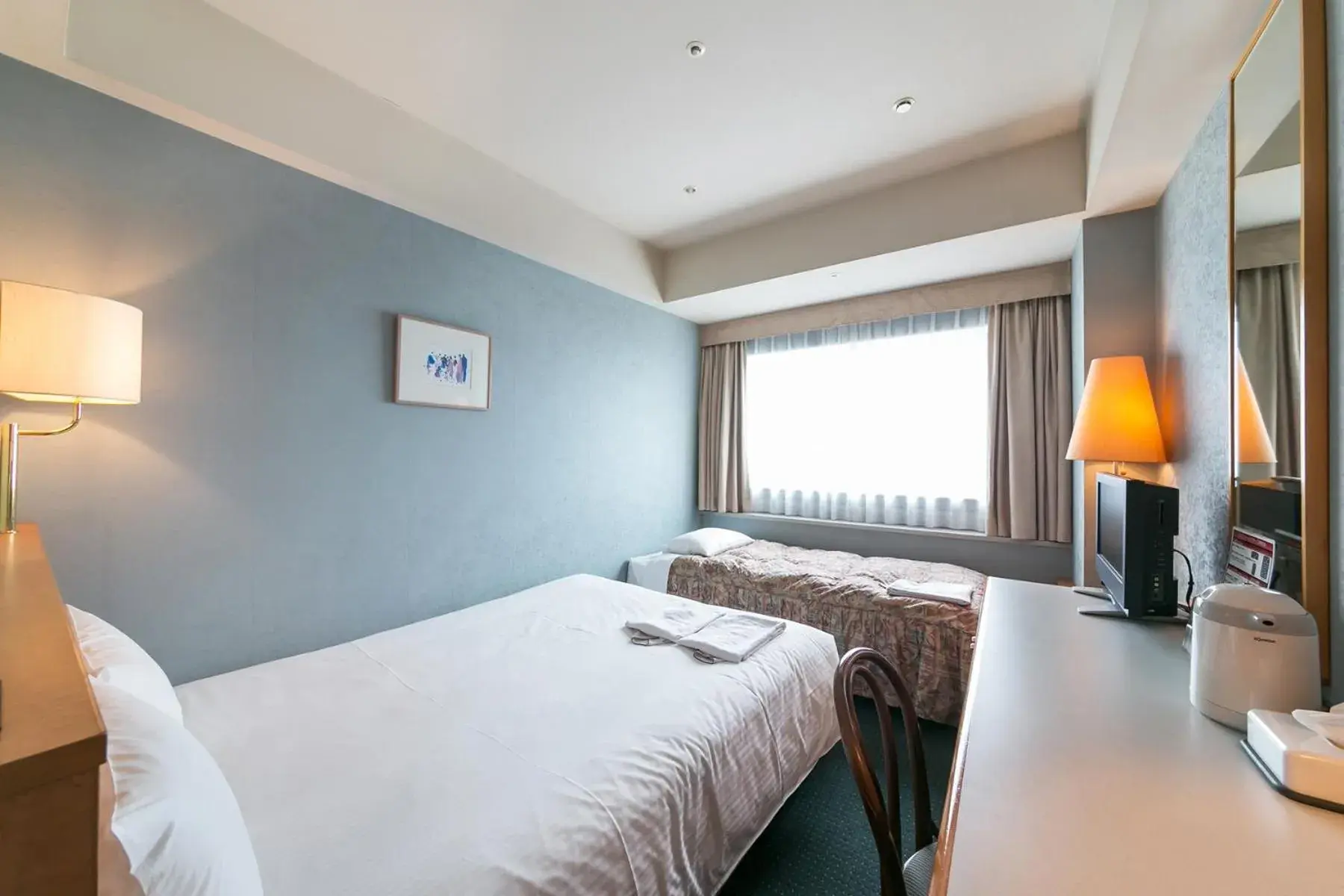 Photo of the whole room, Bed in Yokohama Techno Tower Hotel Photo of the whole room, Bed in Yokohama Techno Tower Hotel