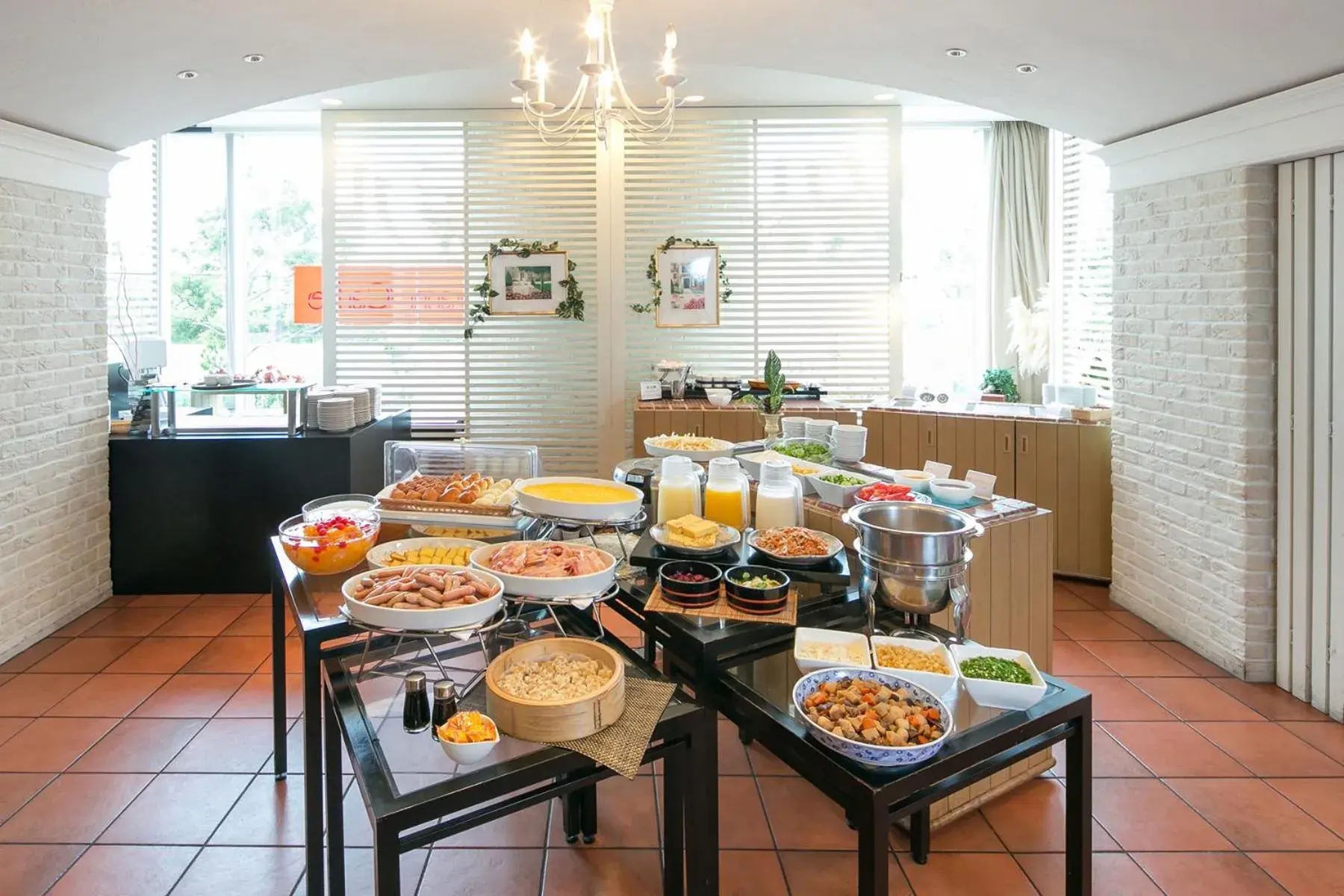 Buffet breakfast in Yokohama Techno Tower Hotel Buffet breakfast in Yokohama Techno Tower Hotel