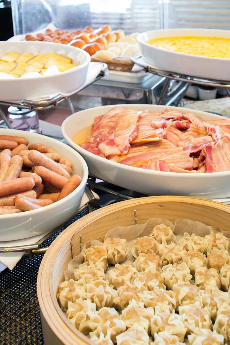 Food close-up in Yokohama Techno Tower Hotel