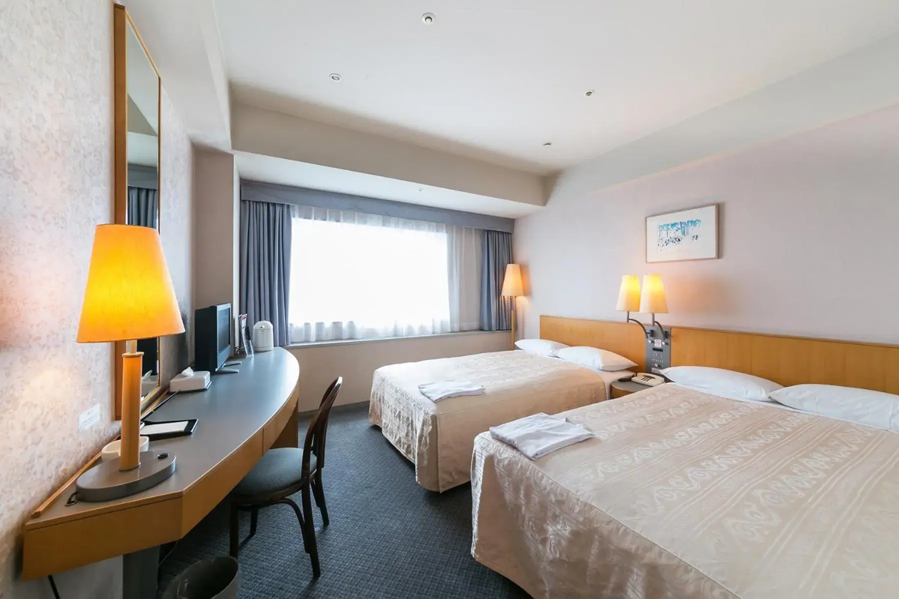 Photo of the whole room, Bed in Yokohama Techno Tower Hotel Photo of the whole room, Bed in Yokohama Techno Tower Hotel