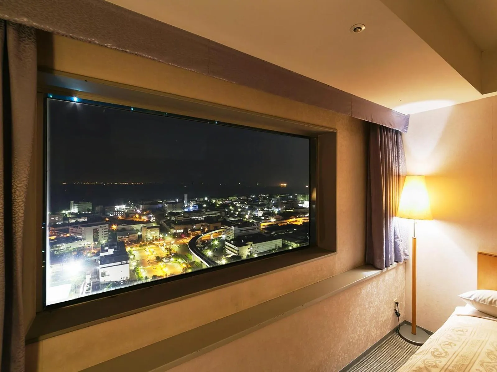Sea view in Yokohama Techno Tower Hotel