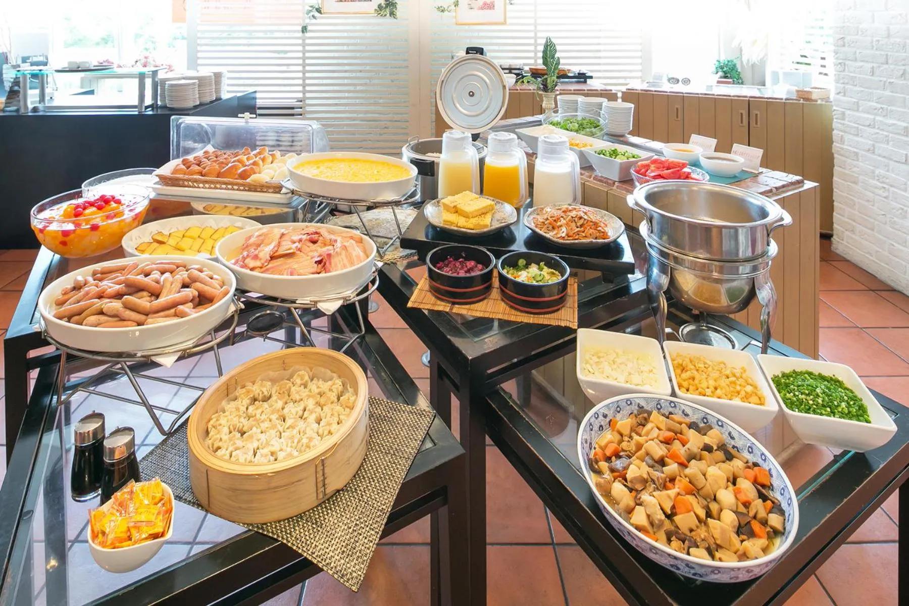 Food close-up in Yokohama Techno Tower Hotel