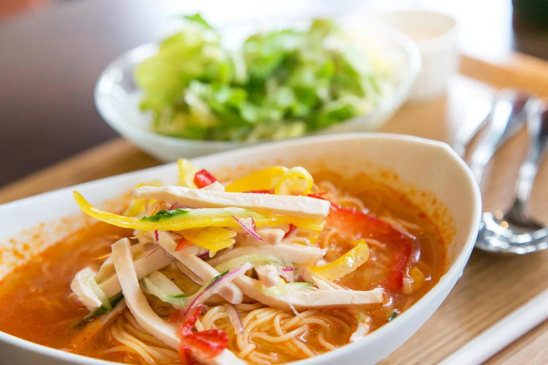 Food close-up in Yokohama Techno Tower Hotel