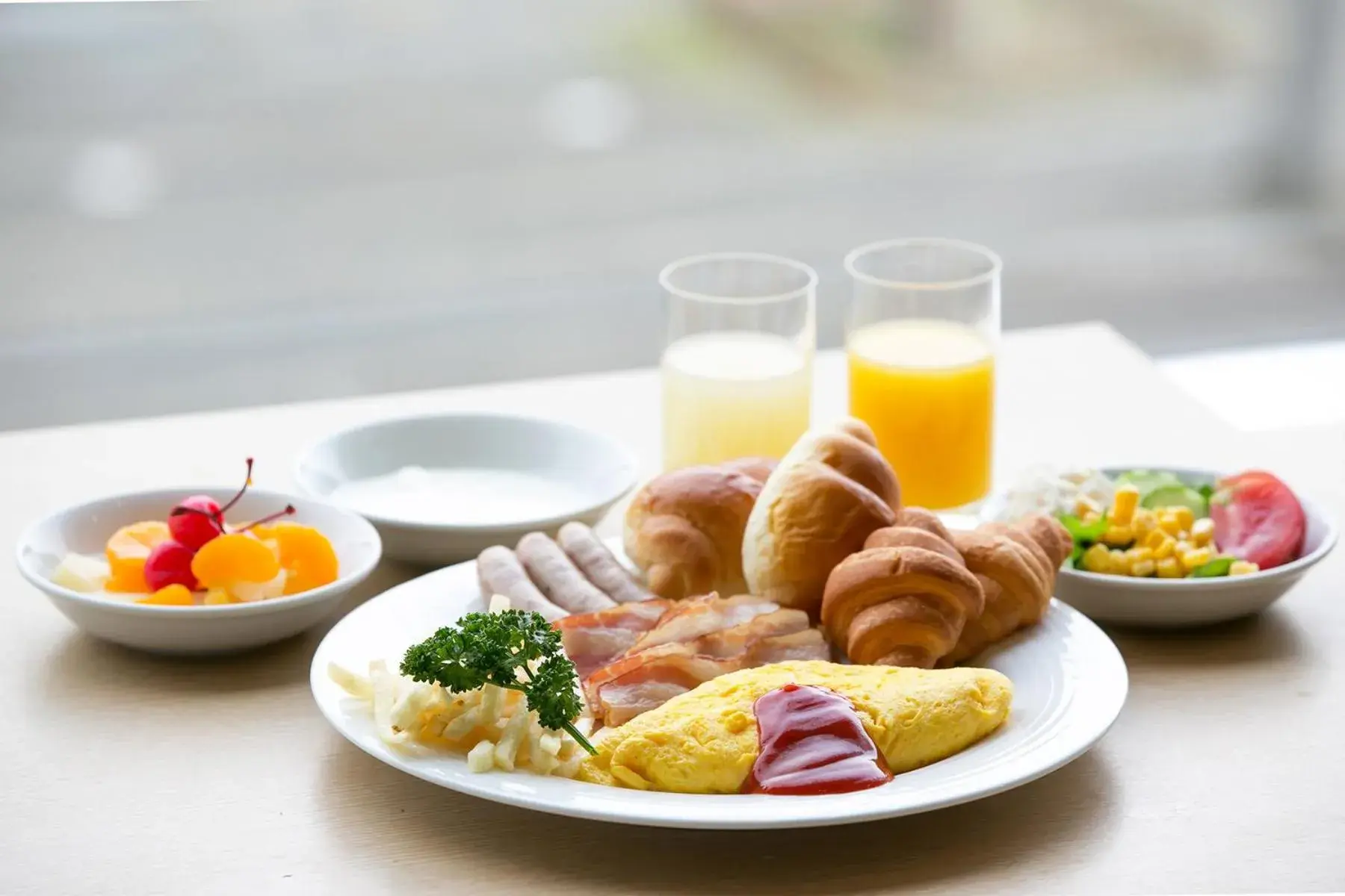 Food close-up in Yokohama Techno Tower Hotel Food close-up in Yokohama Techno Tower Hotel