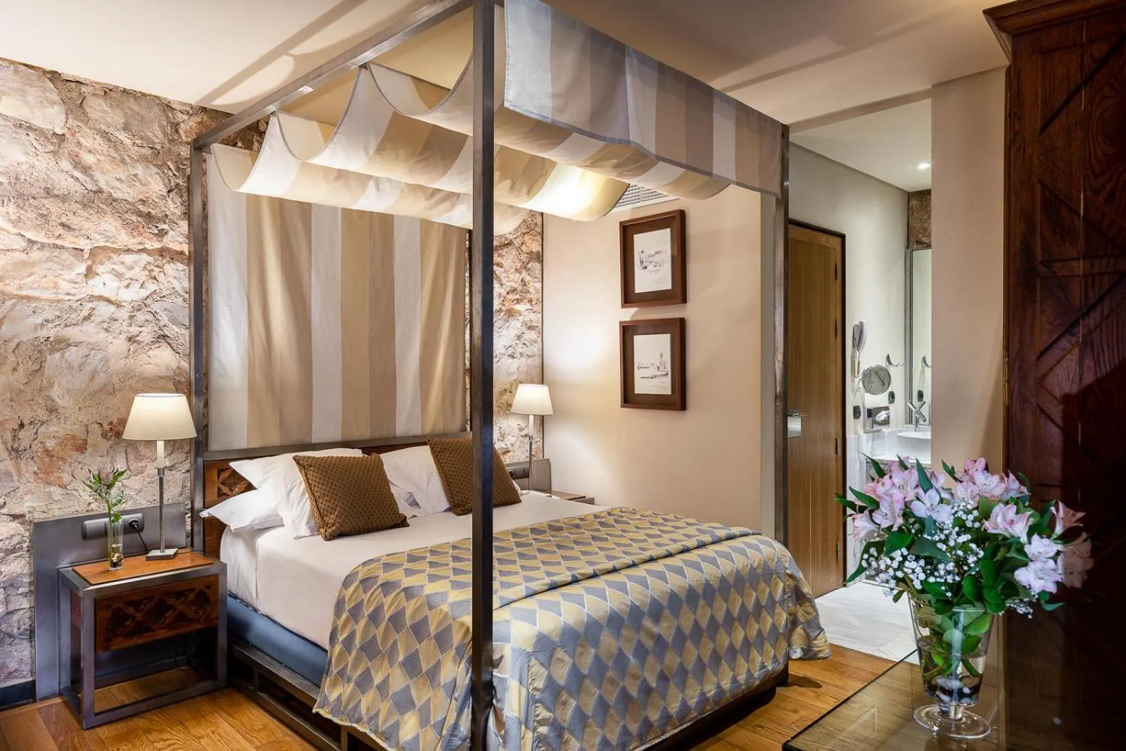 Bedroom, Bed in Parador de Alarcón