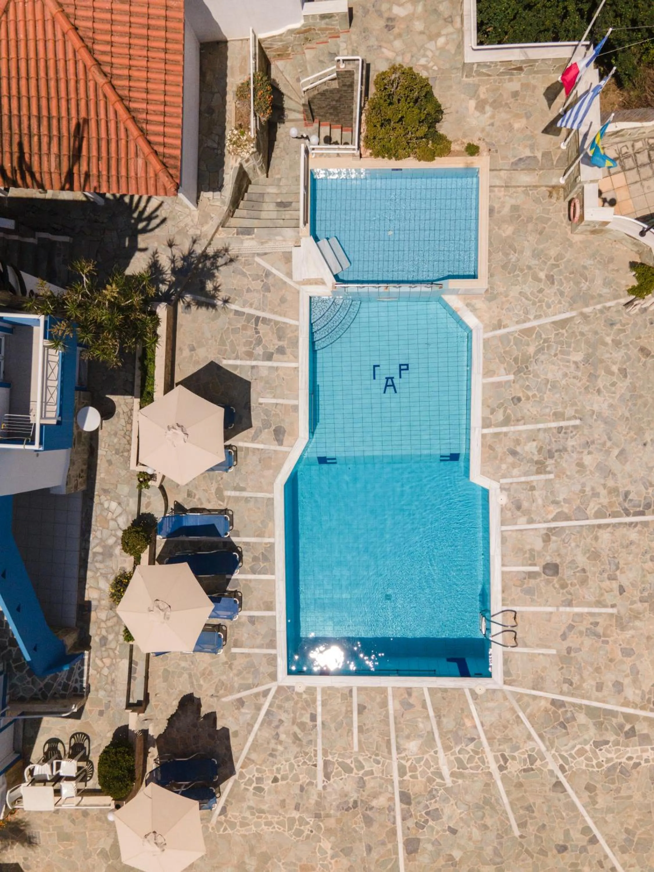 Swimming pool in Belvedere Village
