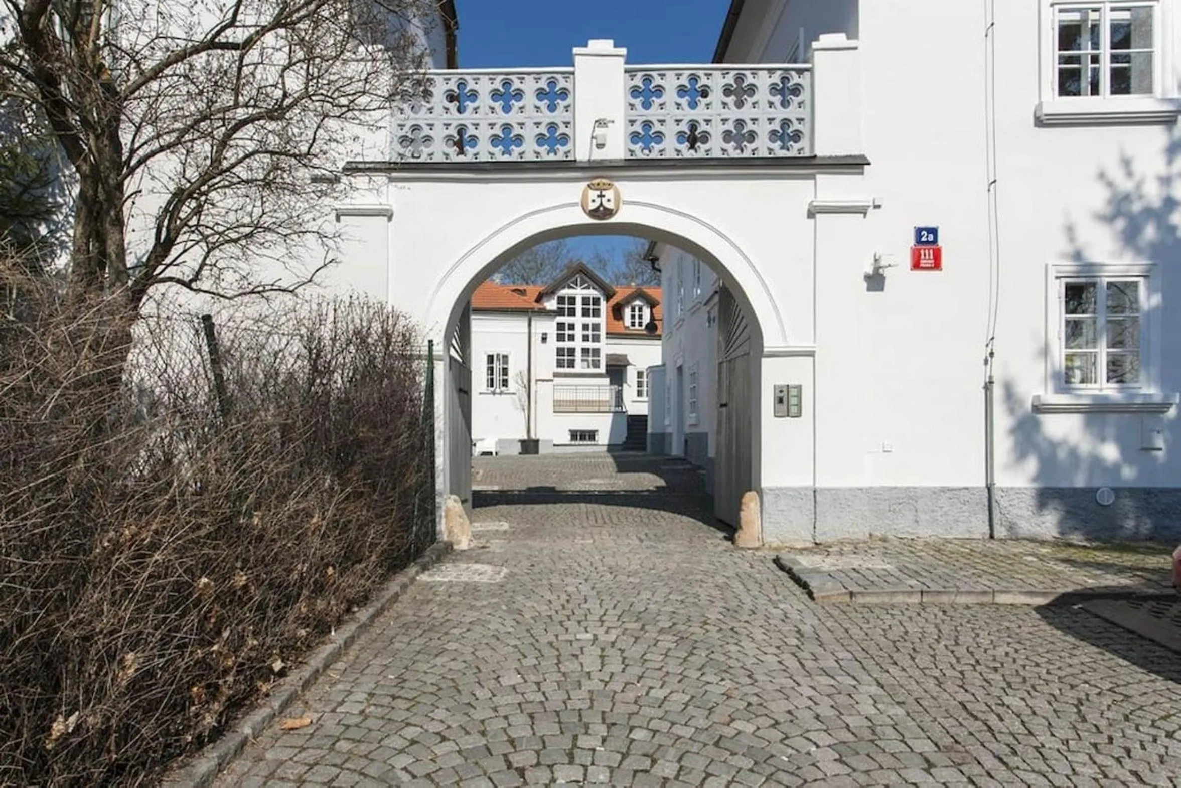 Facade/entrance in St. Terezie - Baroque Residence