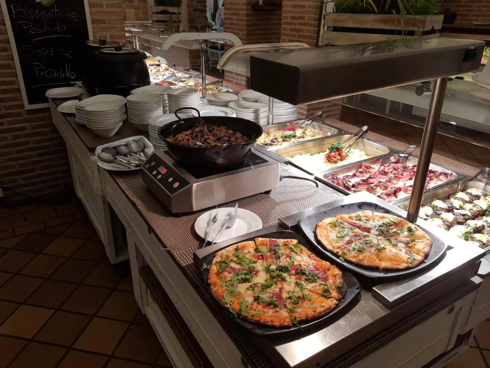 Food in Hotel Telecabina