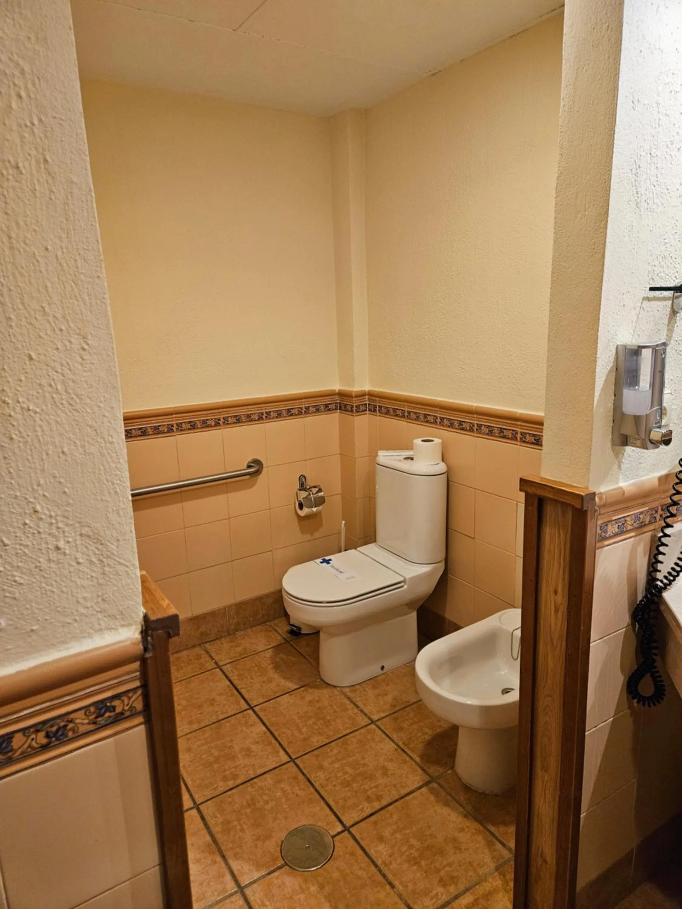 Bathroom in Hotel Telecabina