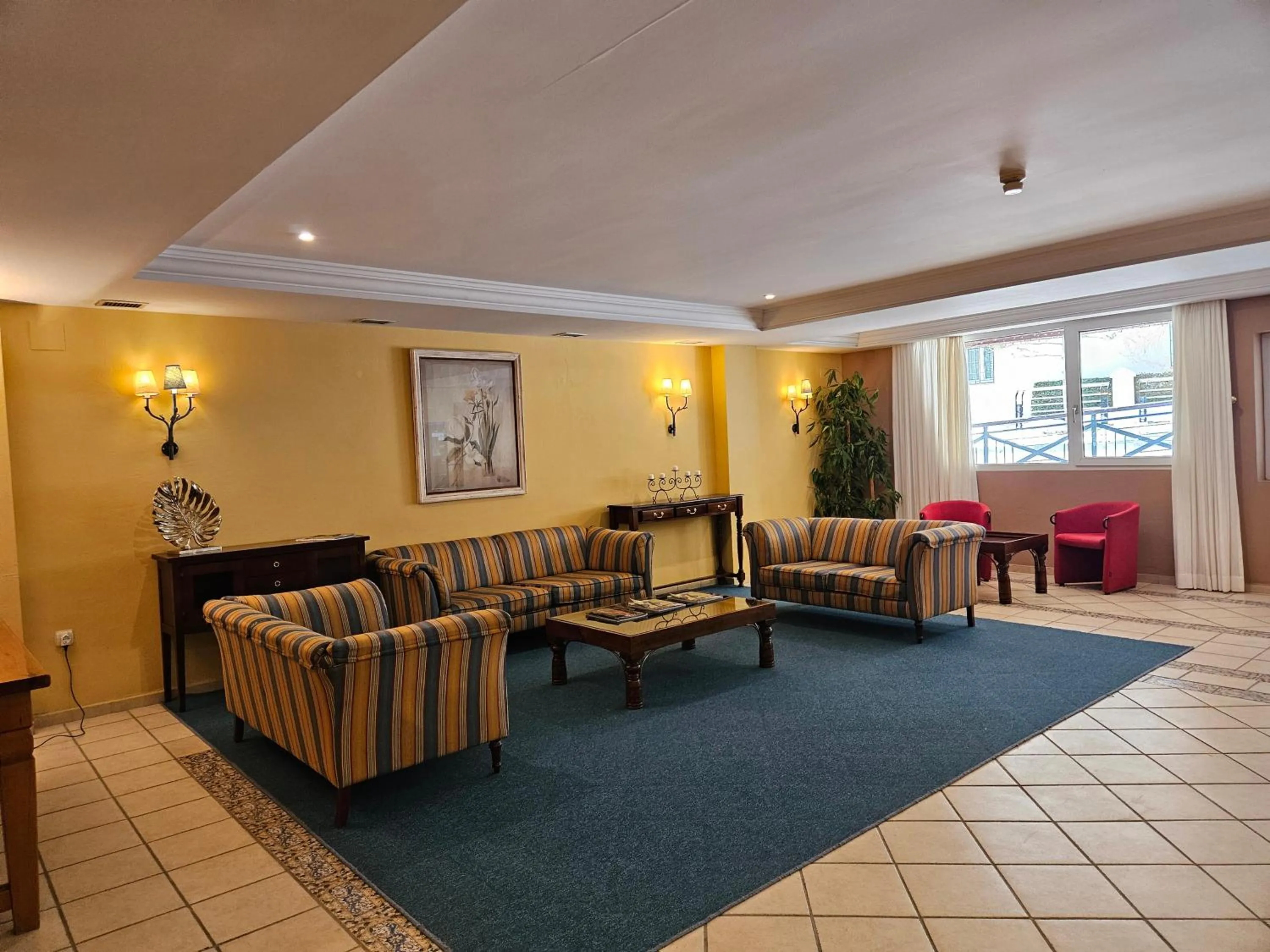 Lobby or reception in Hotel Telecabina