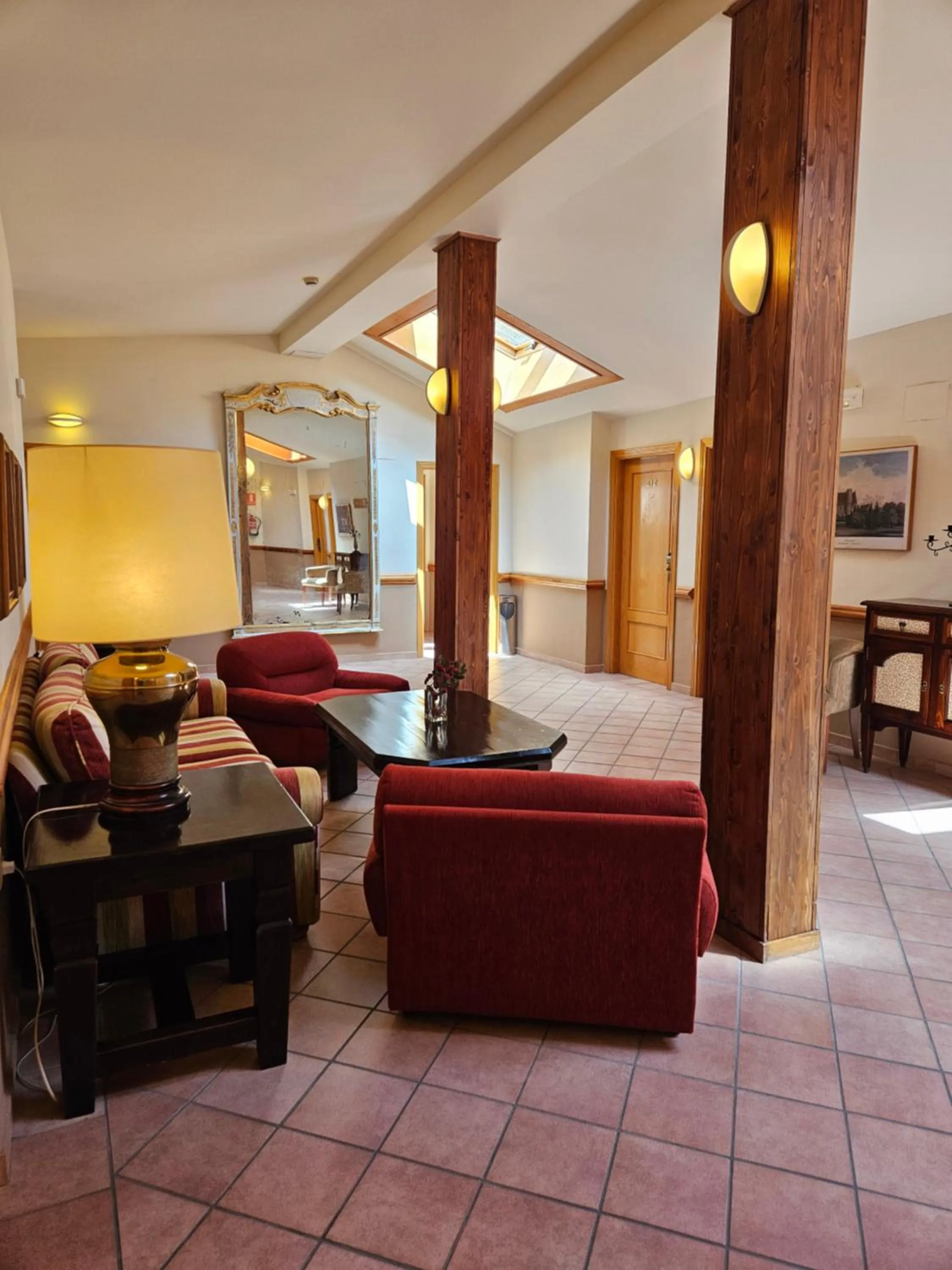 Seating area in Hotel Telecabina