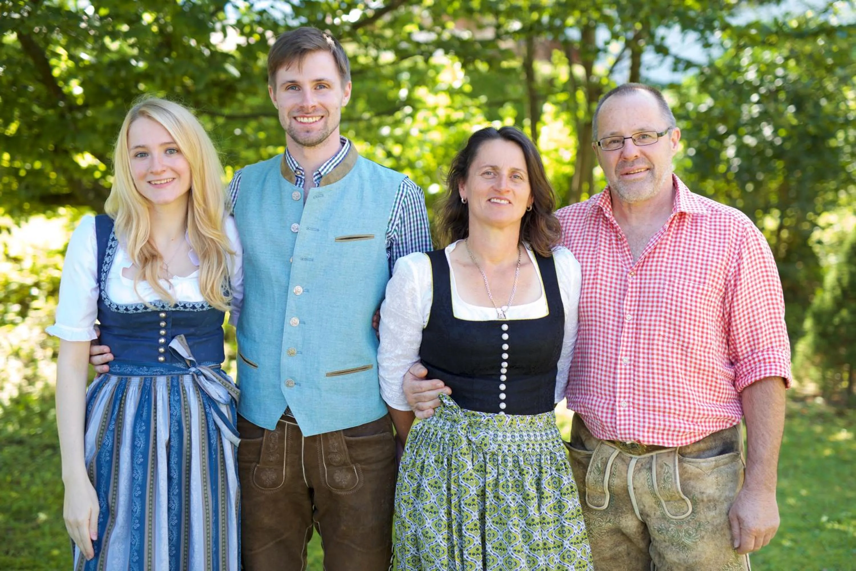 Family in Hotel Salzburger Hof