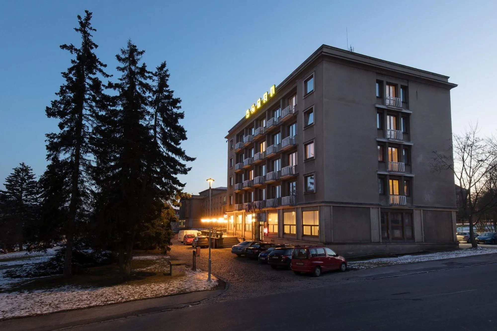 Property building in Hotel Belvedere Příbram