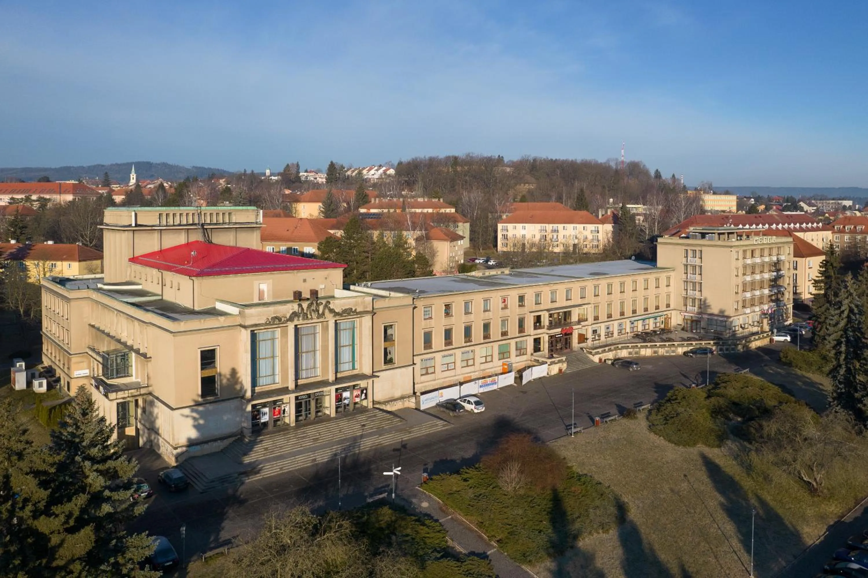 Property building in Hotel Belvedere Příbram