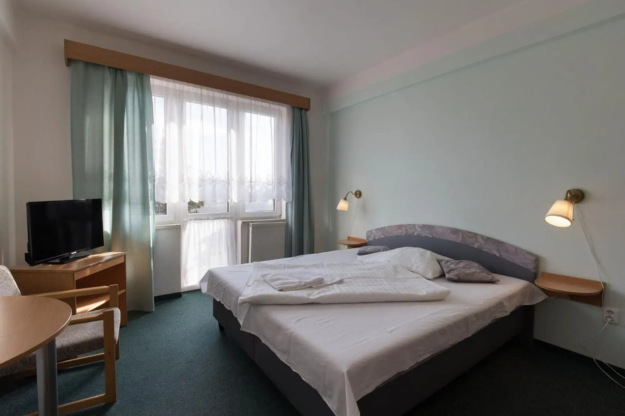 Standard Single Room with Mountain View - single occupancy in Hotel Belvedere Příbram Standard Single Room with Mountain View - single occupancy in Hotel Belvedere Příbram