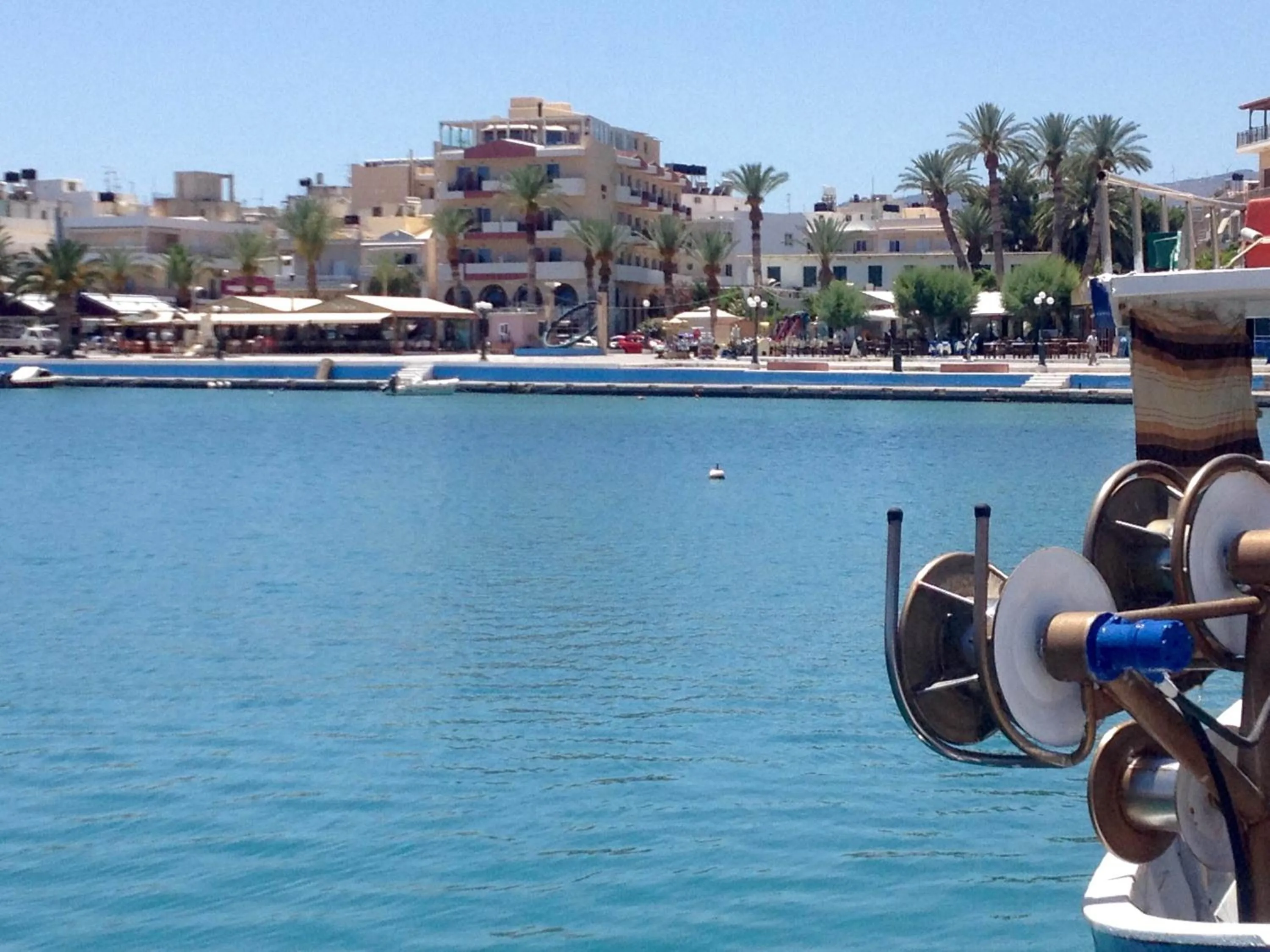 View (from property/room) in Itanos