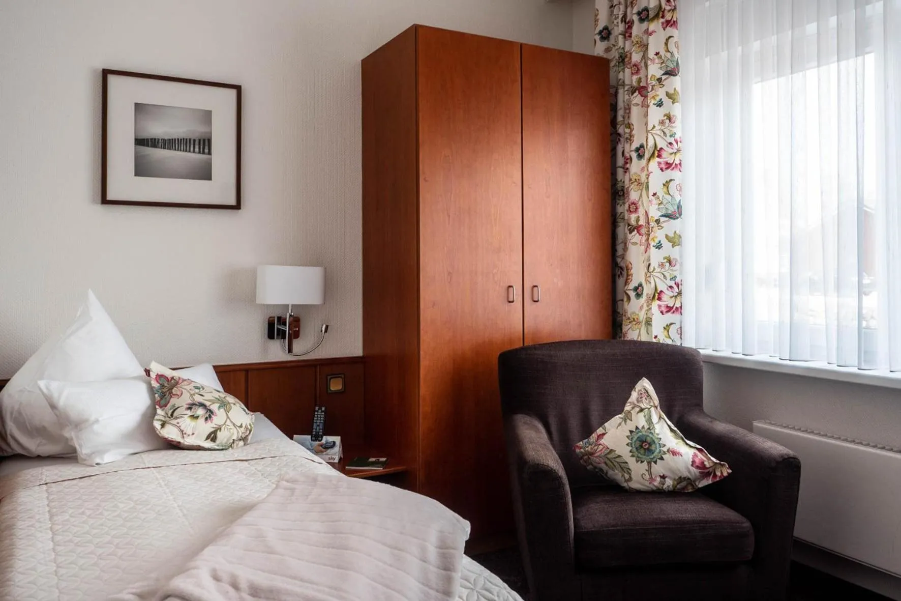 Bed in Garni Hotel & Appartements Nordstrand