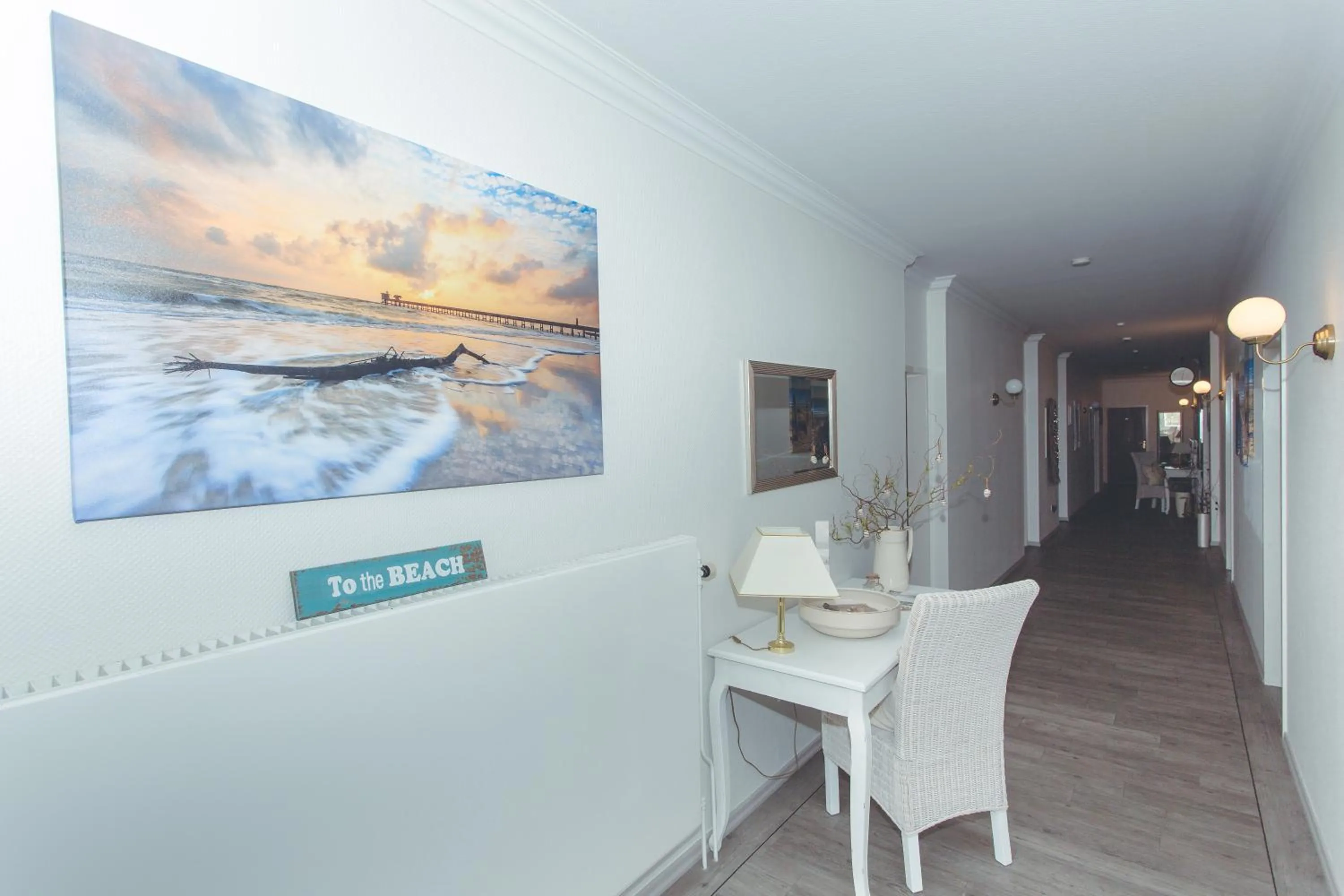 Lobby or reception in Garni Hotel & Appartements Nordstrand