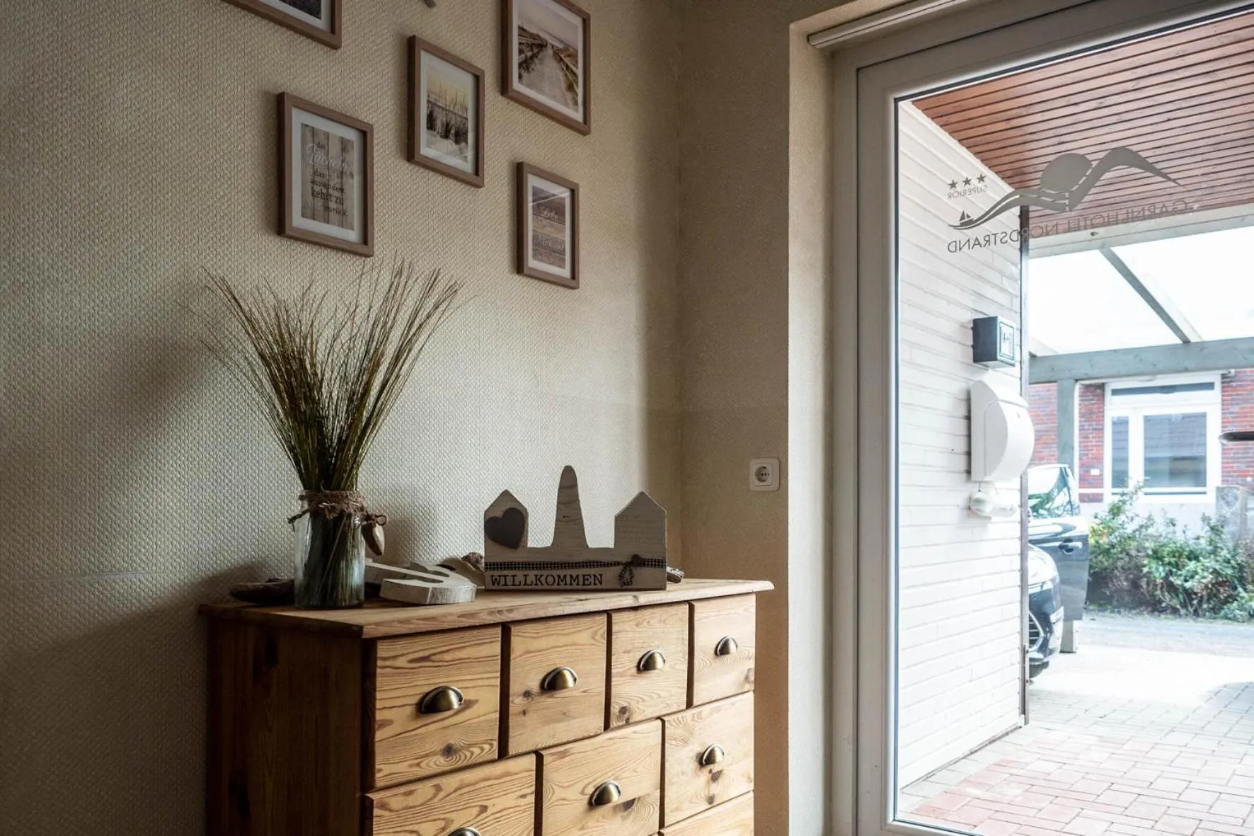 Property building in Garni Hotel & Appartements Nordstrand