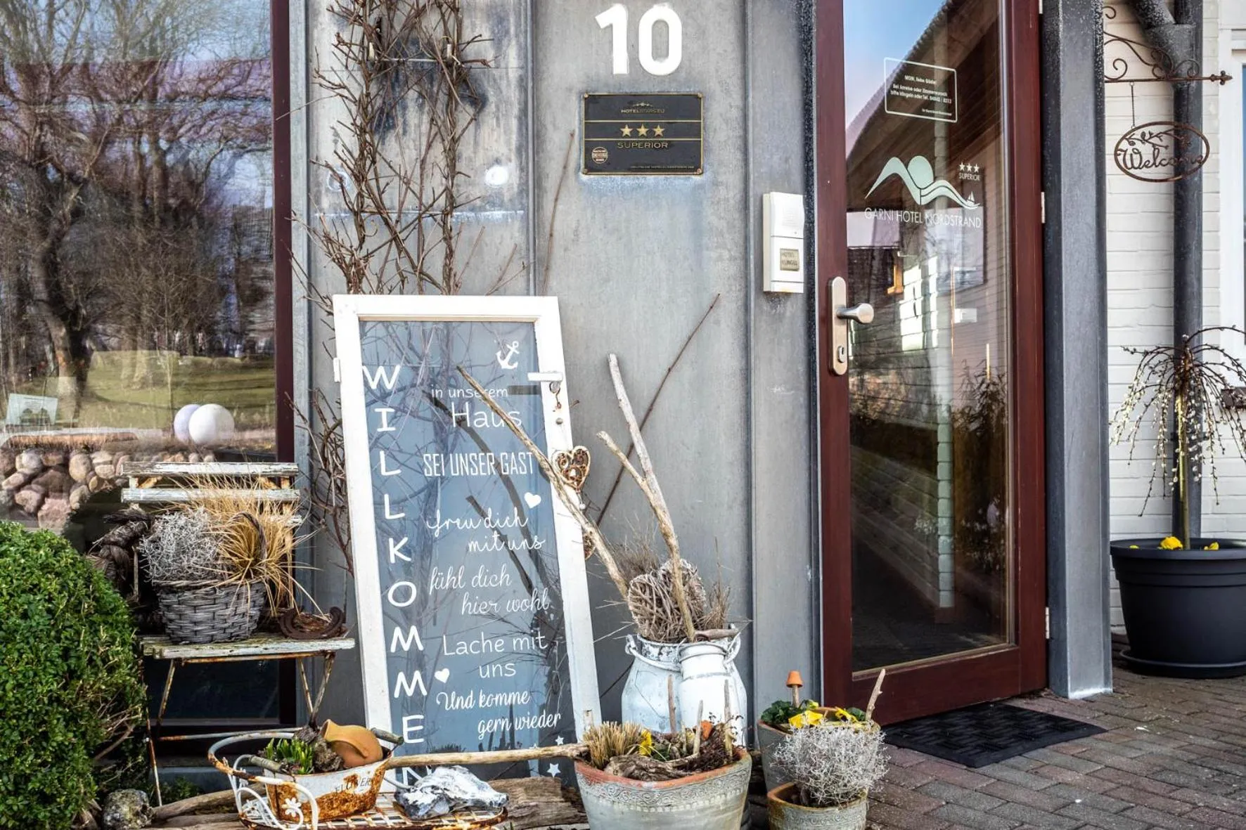 Property building in Garni Hotel & Appartements Nordstrand