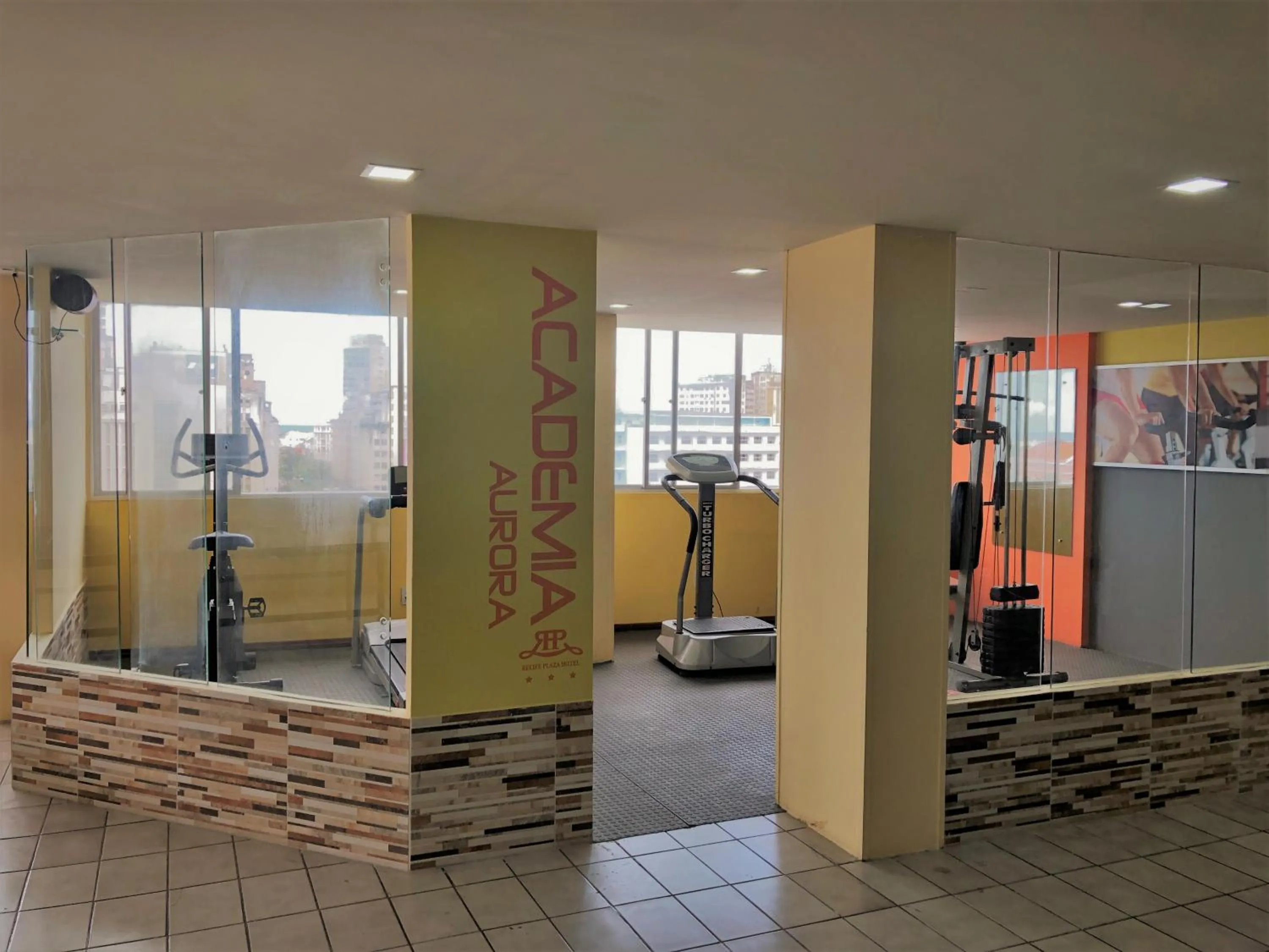 Fitness centre/facilities in Rede Andrade Plaza Recife