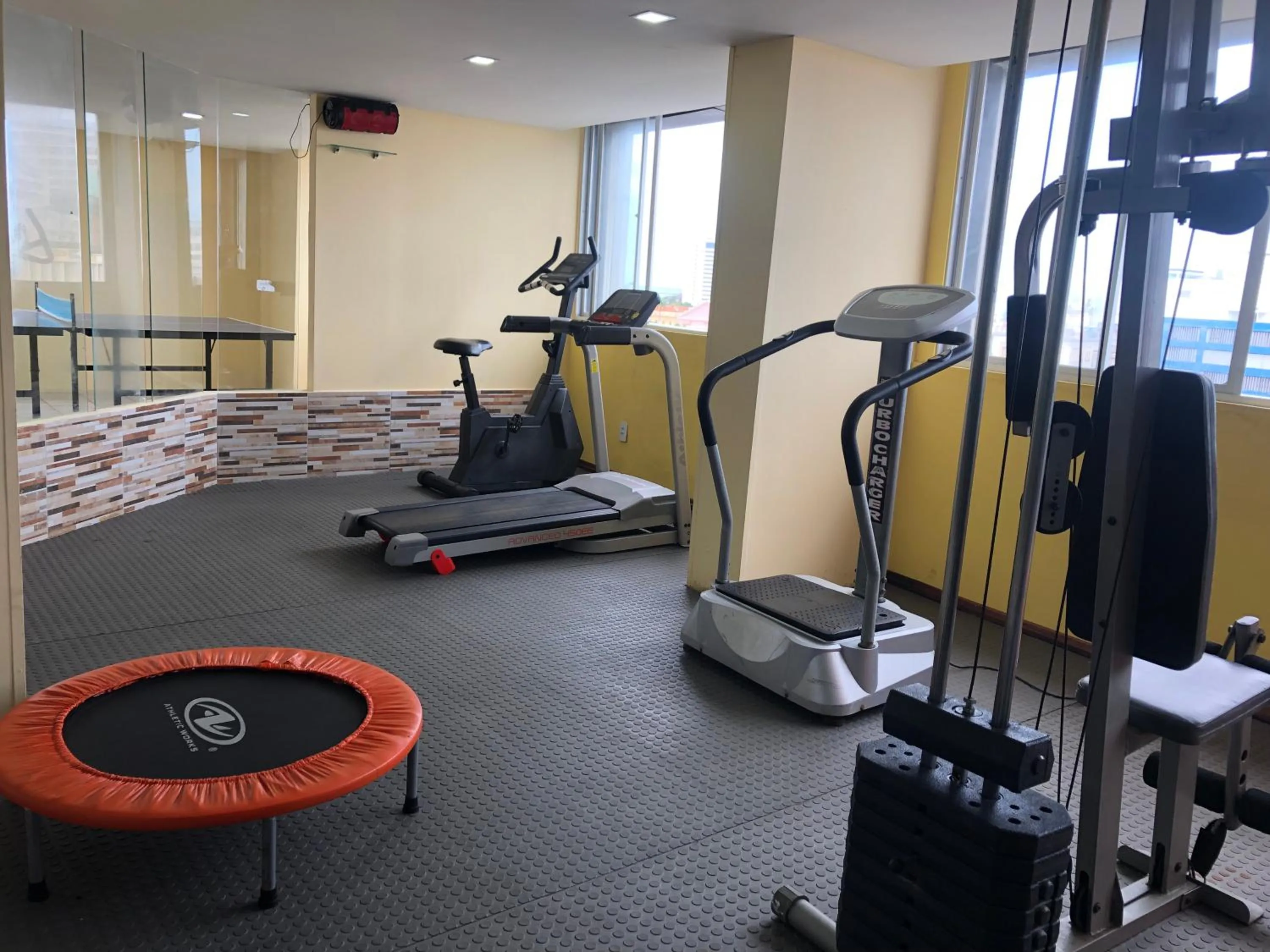 Fitness centre/facilities in Rede Andrade Plaza Recife
