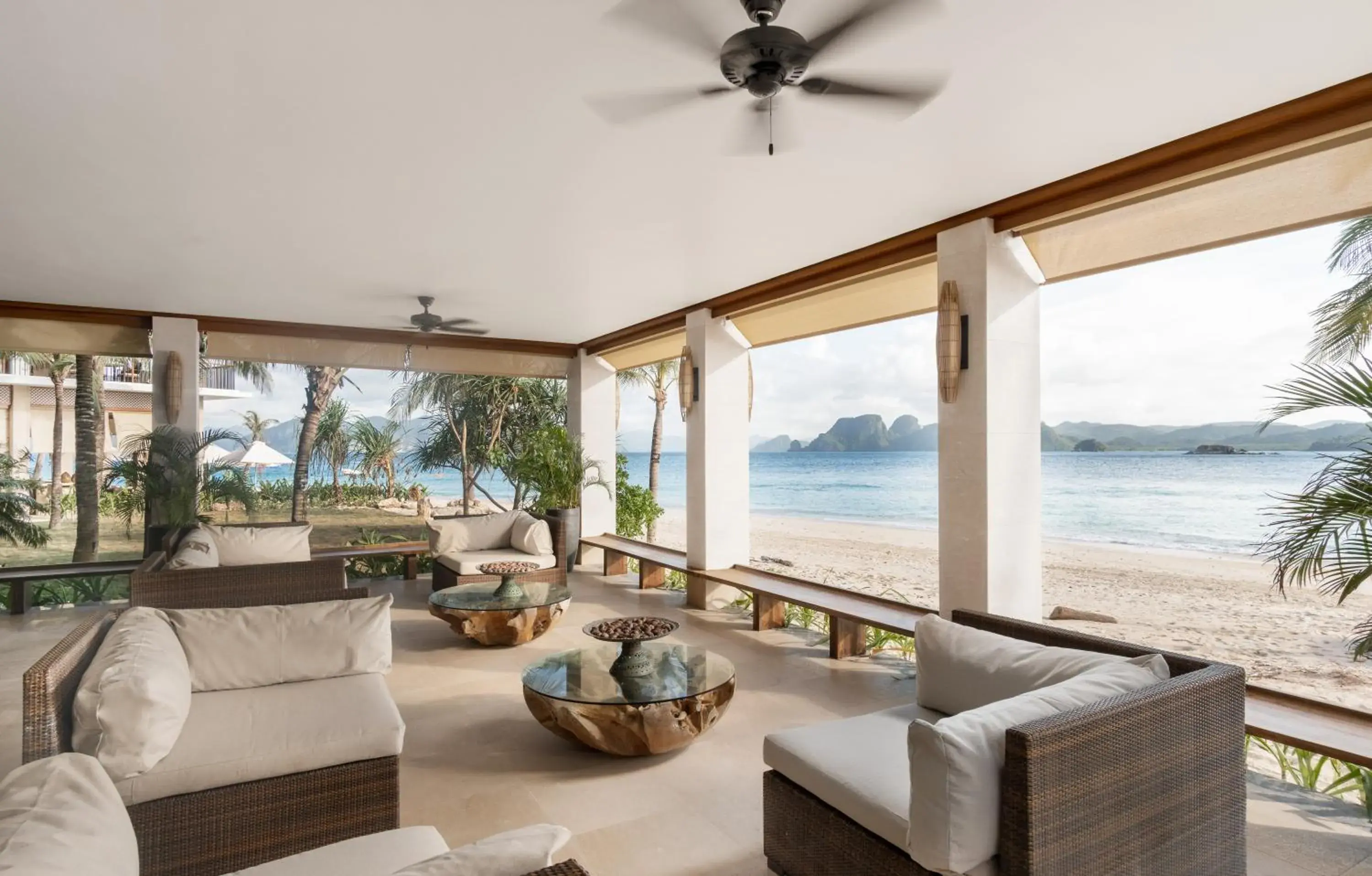 Lobby or reception in El Nido Resorts Pangulasian Island Lobby or reception in El Nido Resorts Pangulasian Island