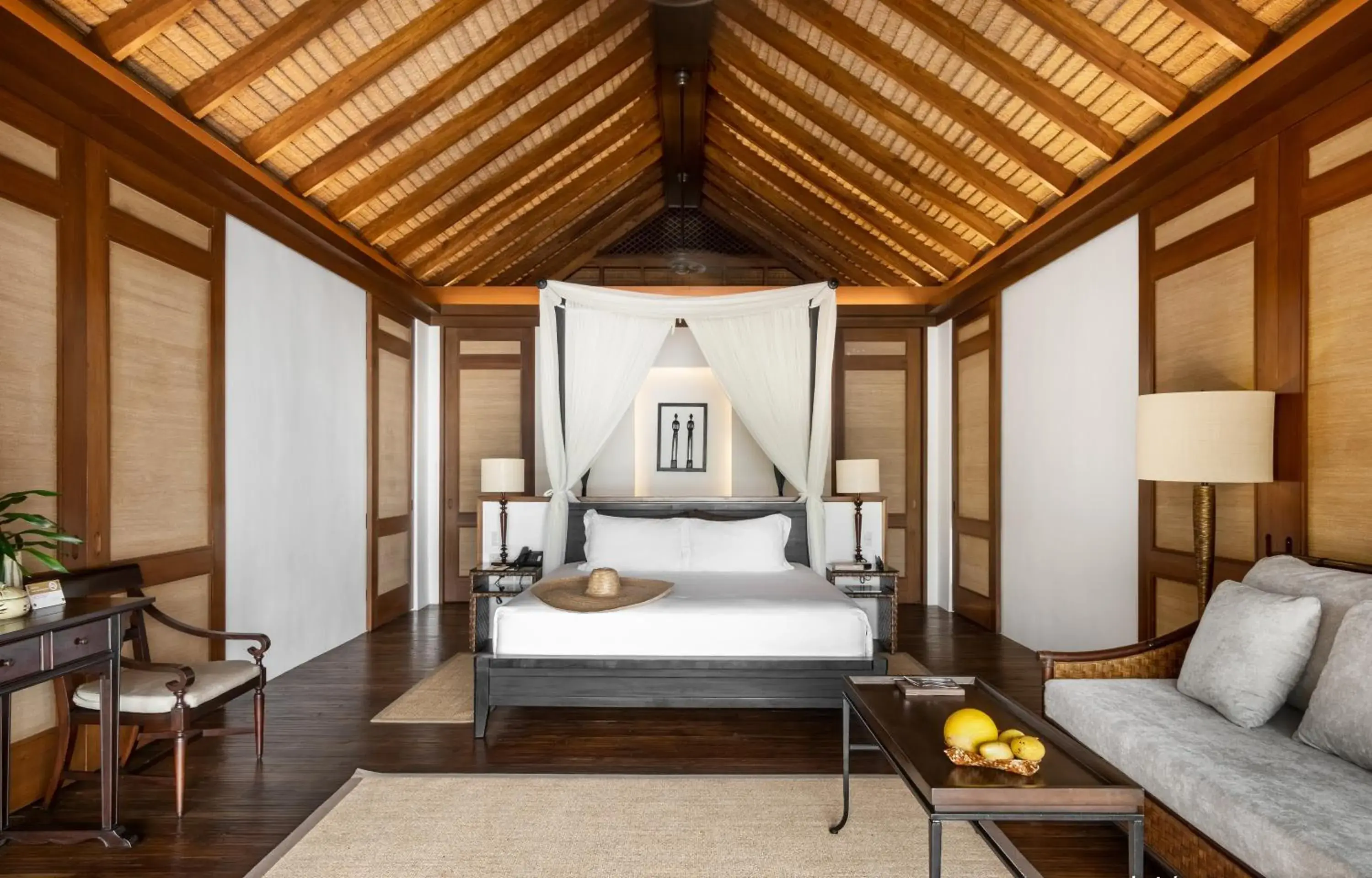 Bed in El Nido Resorts Pangulasian Island Bed in El Nido Resorts Pangulasian Island