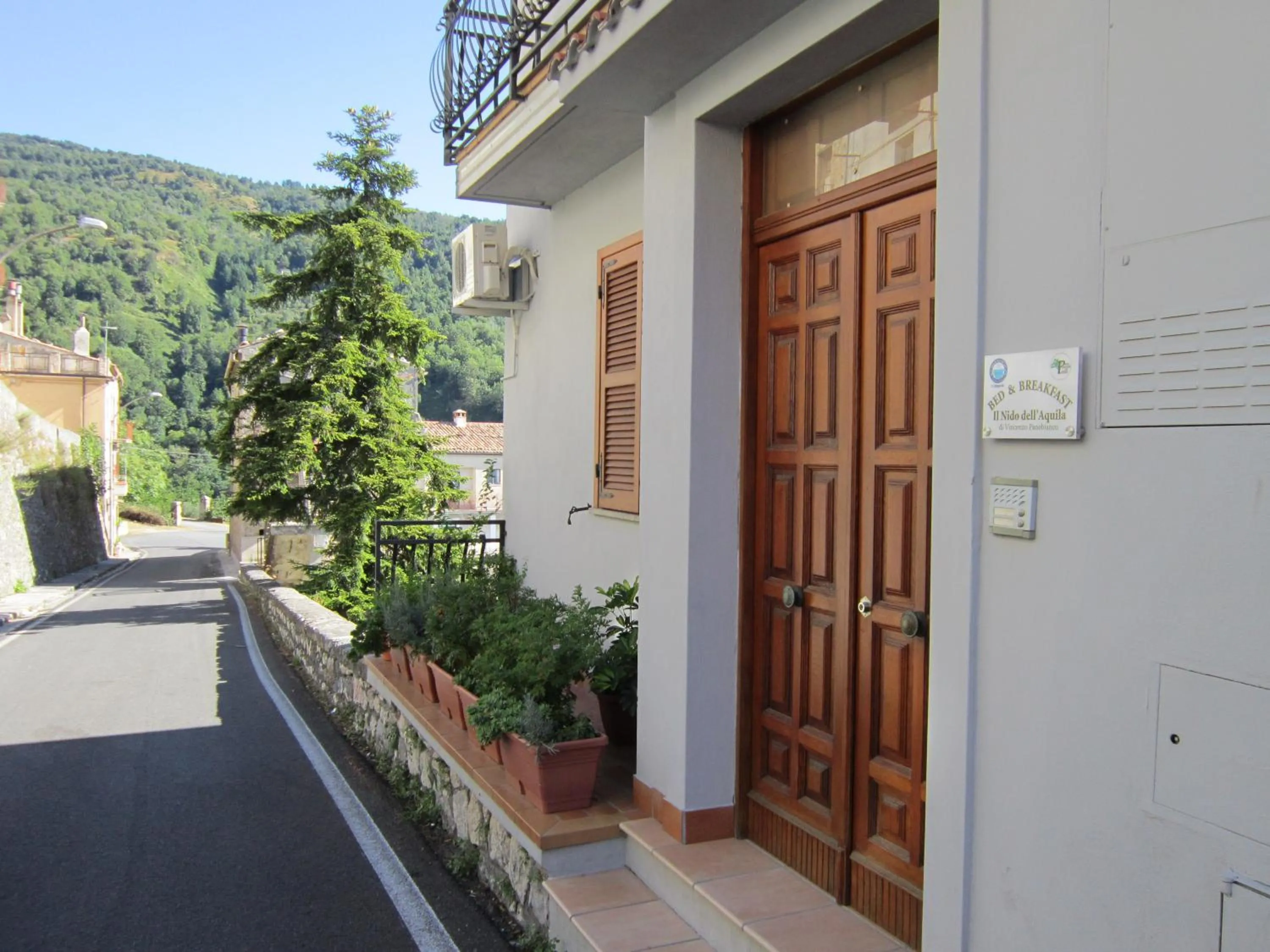 Facade/entrance in B&B Il Nido dell'Aquila