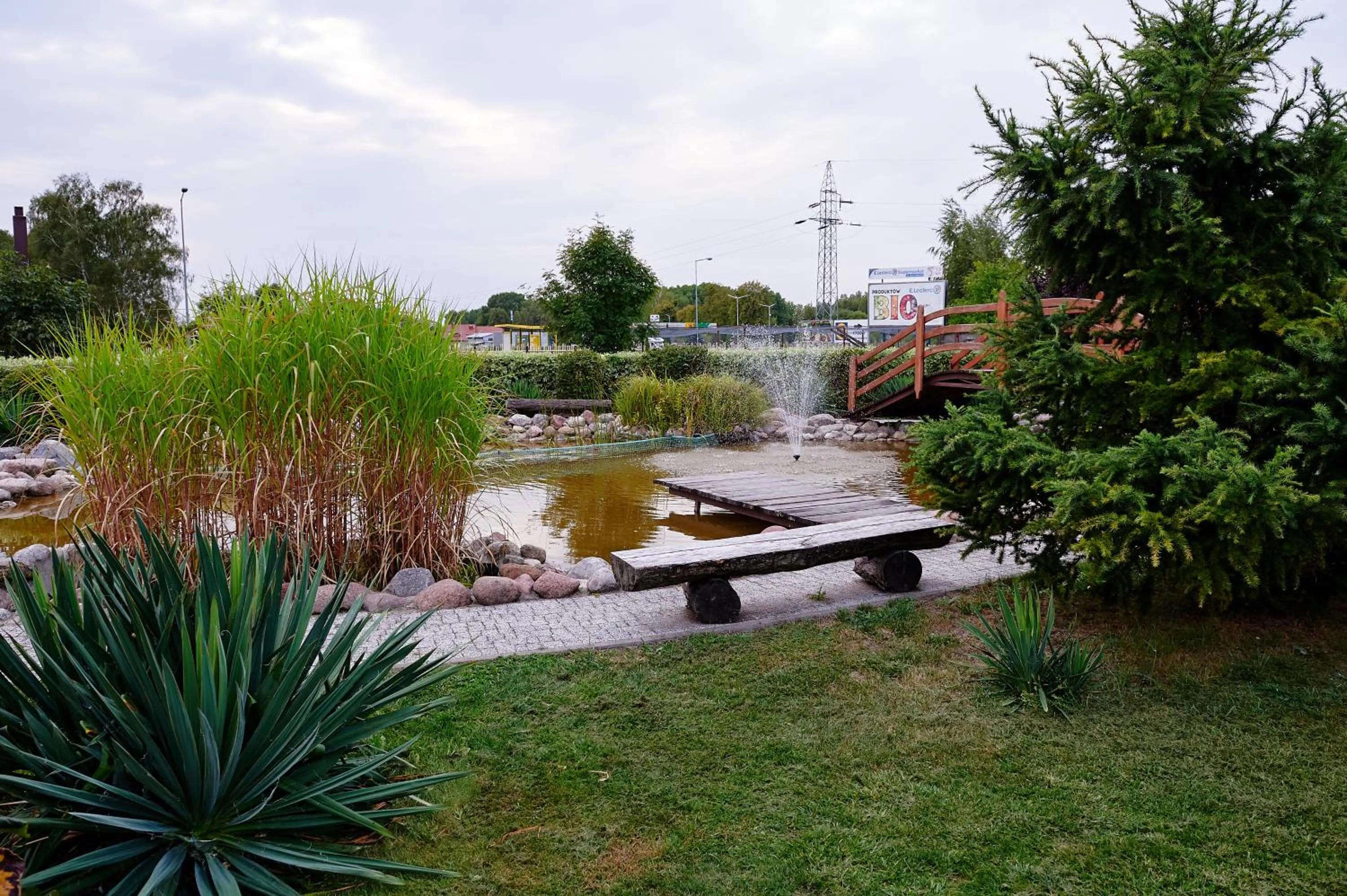 Garden view in Pensjonat Wioletta