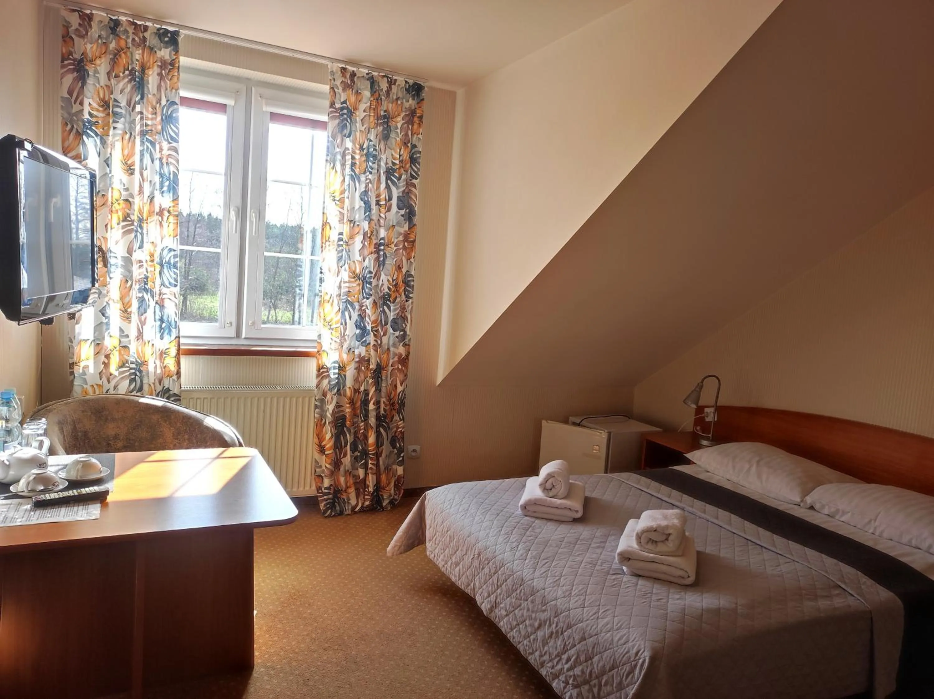 Bed in Pensjonat Wioletta