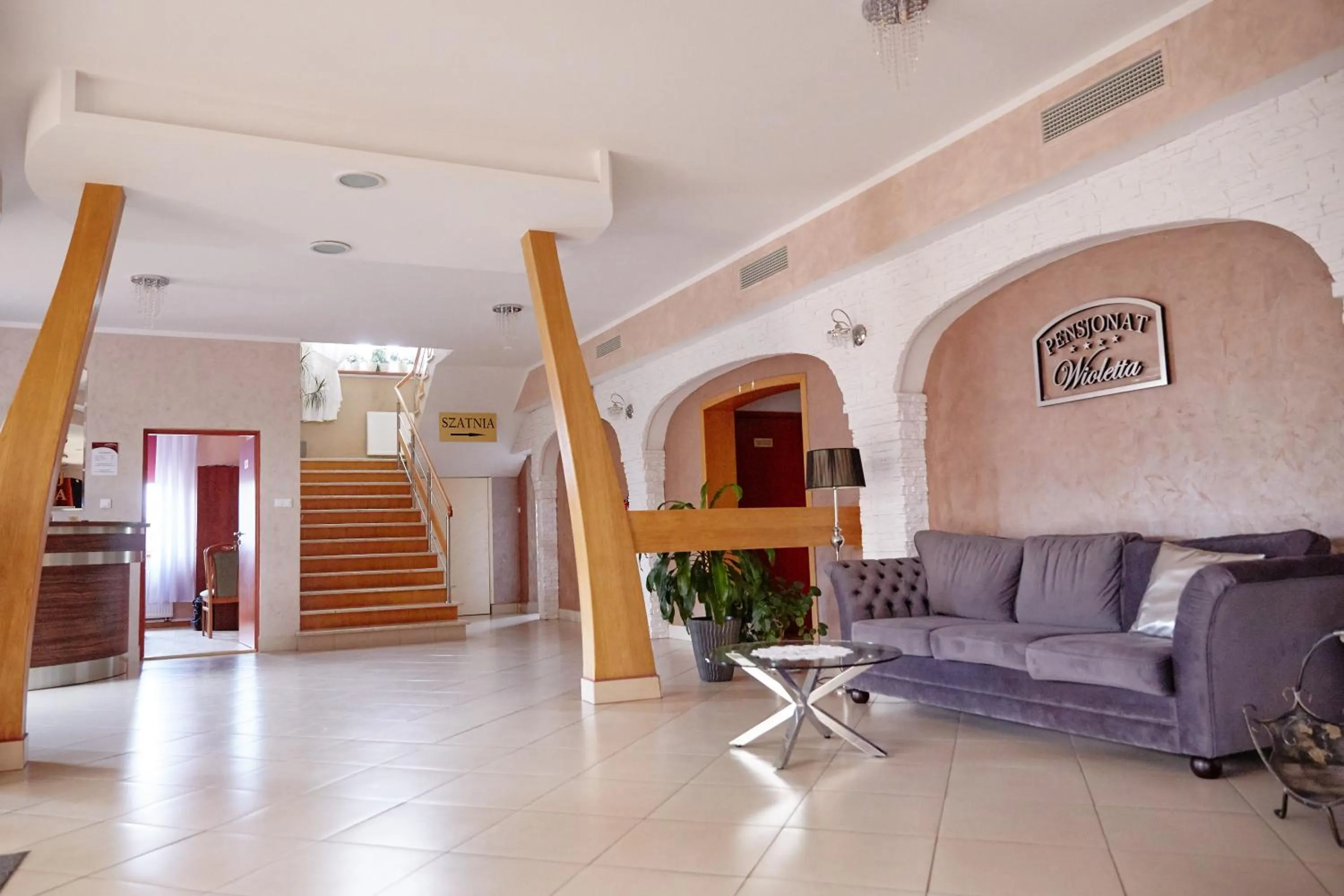 Lobby or reception in Pensjonat Wioletta