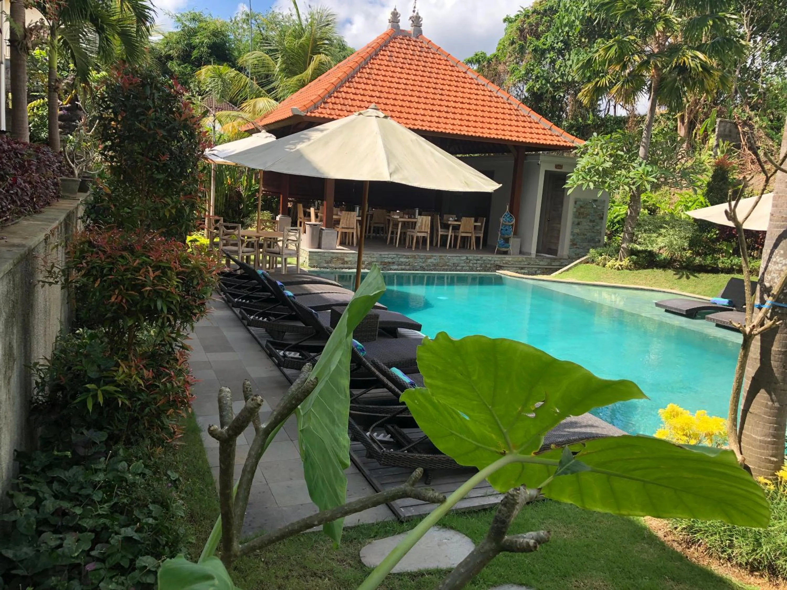 Pool view in Betutu Bali Villas