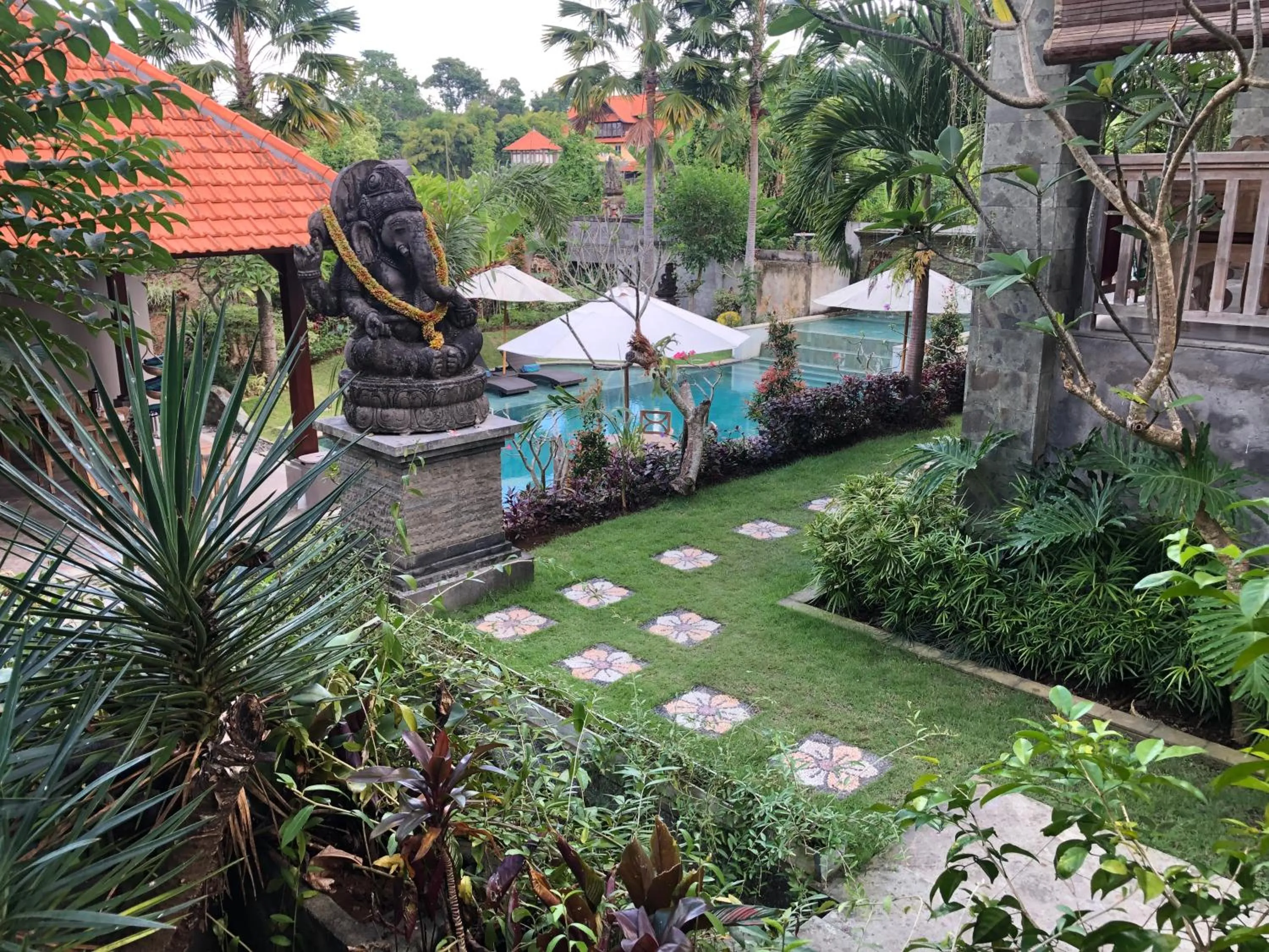 Garden in Betutu Bali Villas