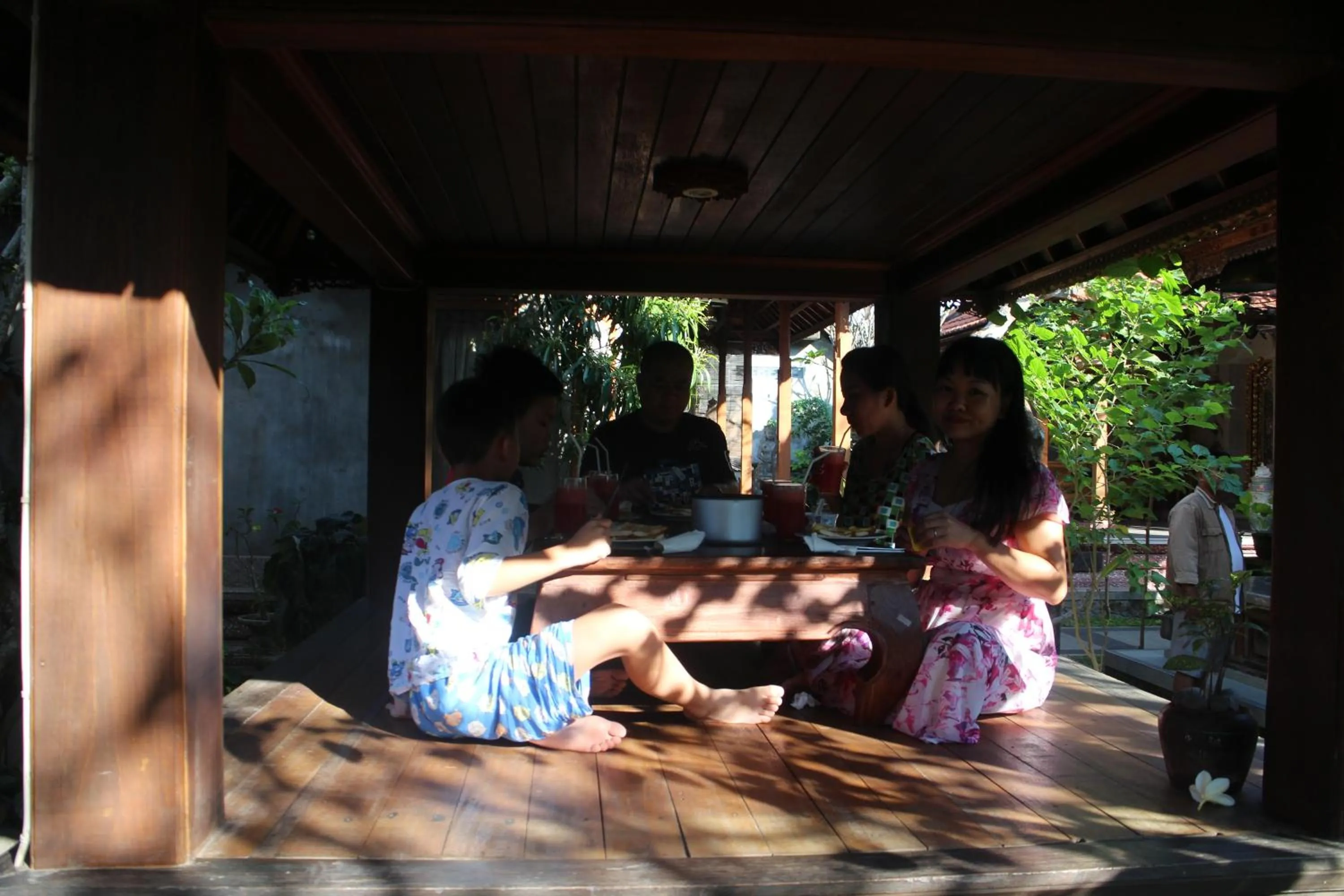 group of guests in Betutu Bali Villas