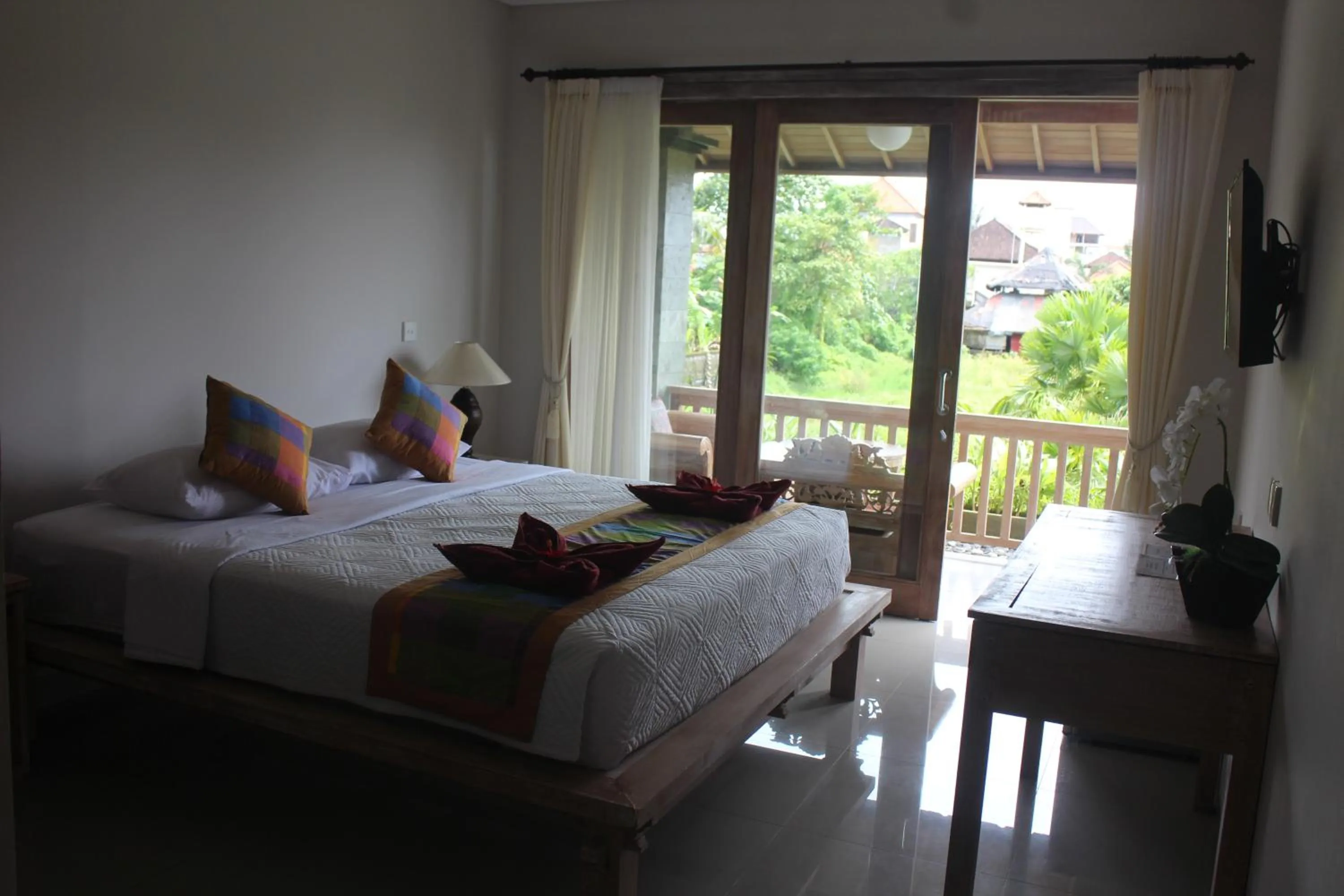 Bed in Betutu Bali Villas