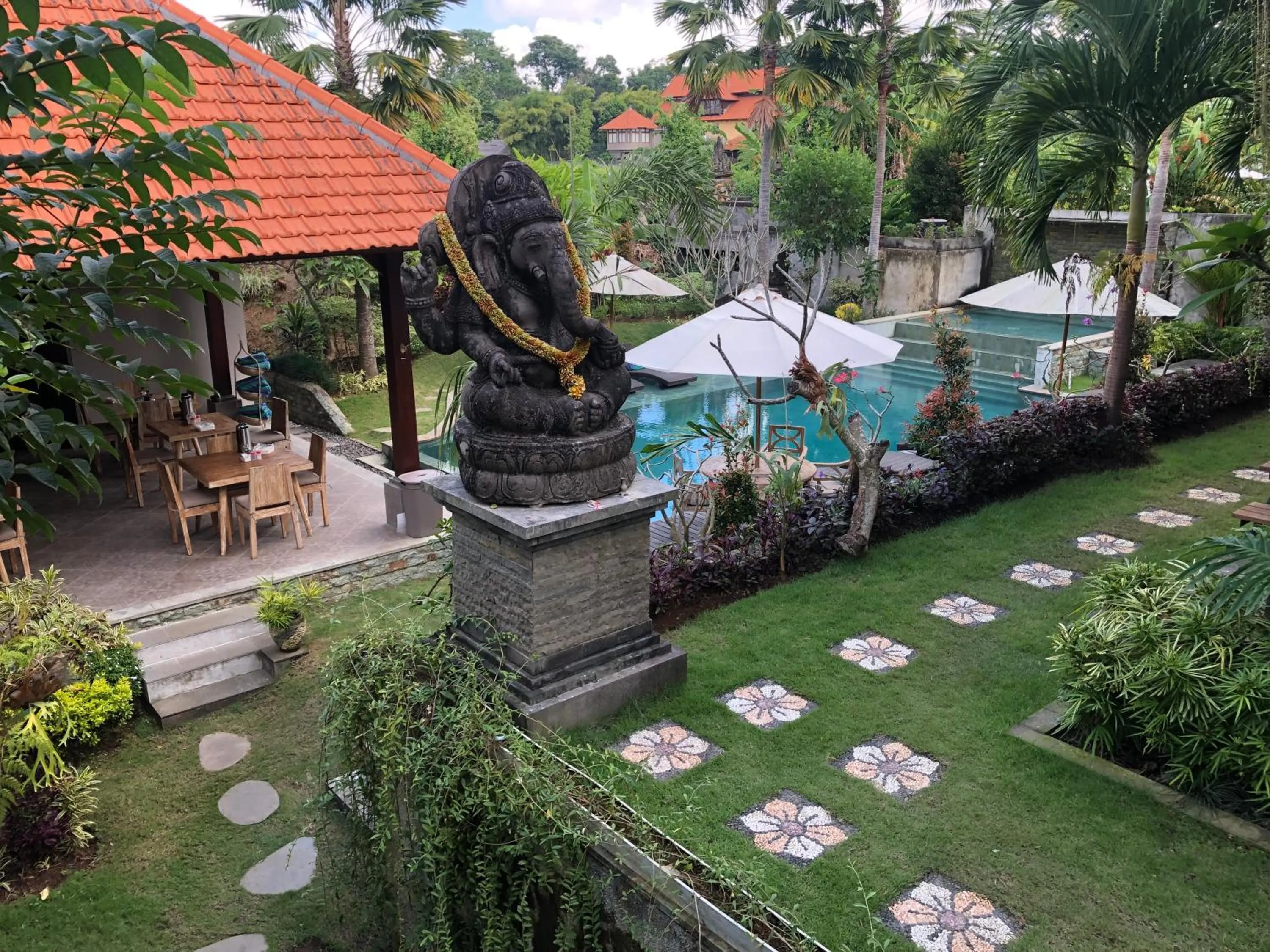 Garden view in Betutu Bali Villas